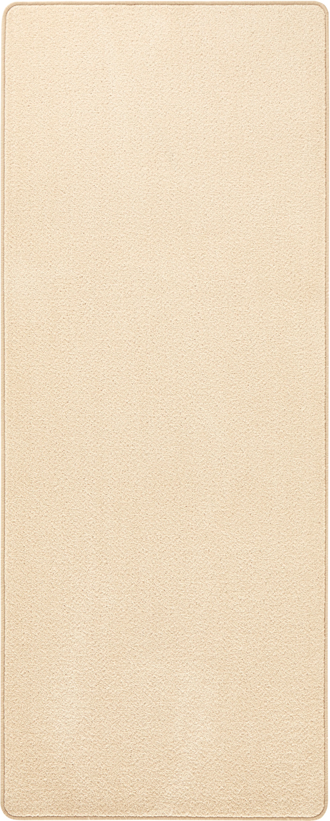 HANSE Home Teppich »Fancy«, rechteckig, 7 mm Höhe, Kurzflor, Läufer, uni, gekettelt, Wohnzimmer, Schlafzimmer, Esszimmer
