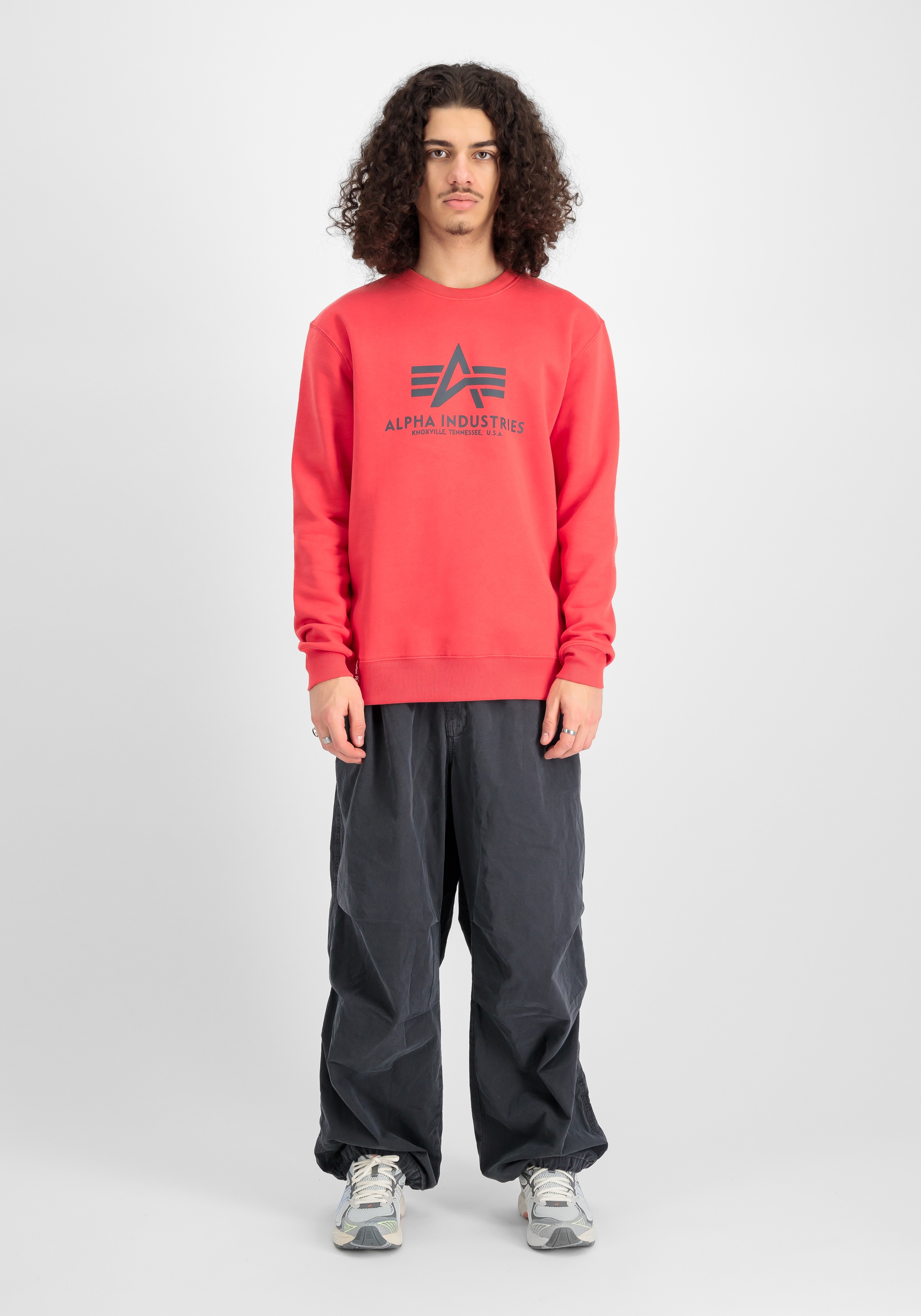 Alpha Industries Sweater "Alpha Industries Men - Sweatshirts Basic Sweater" günstig online kaufen