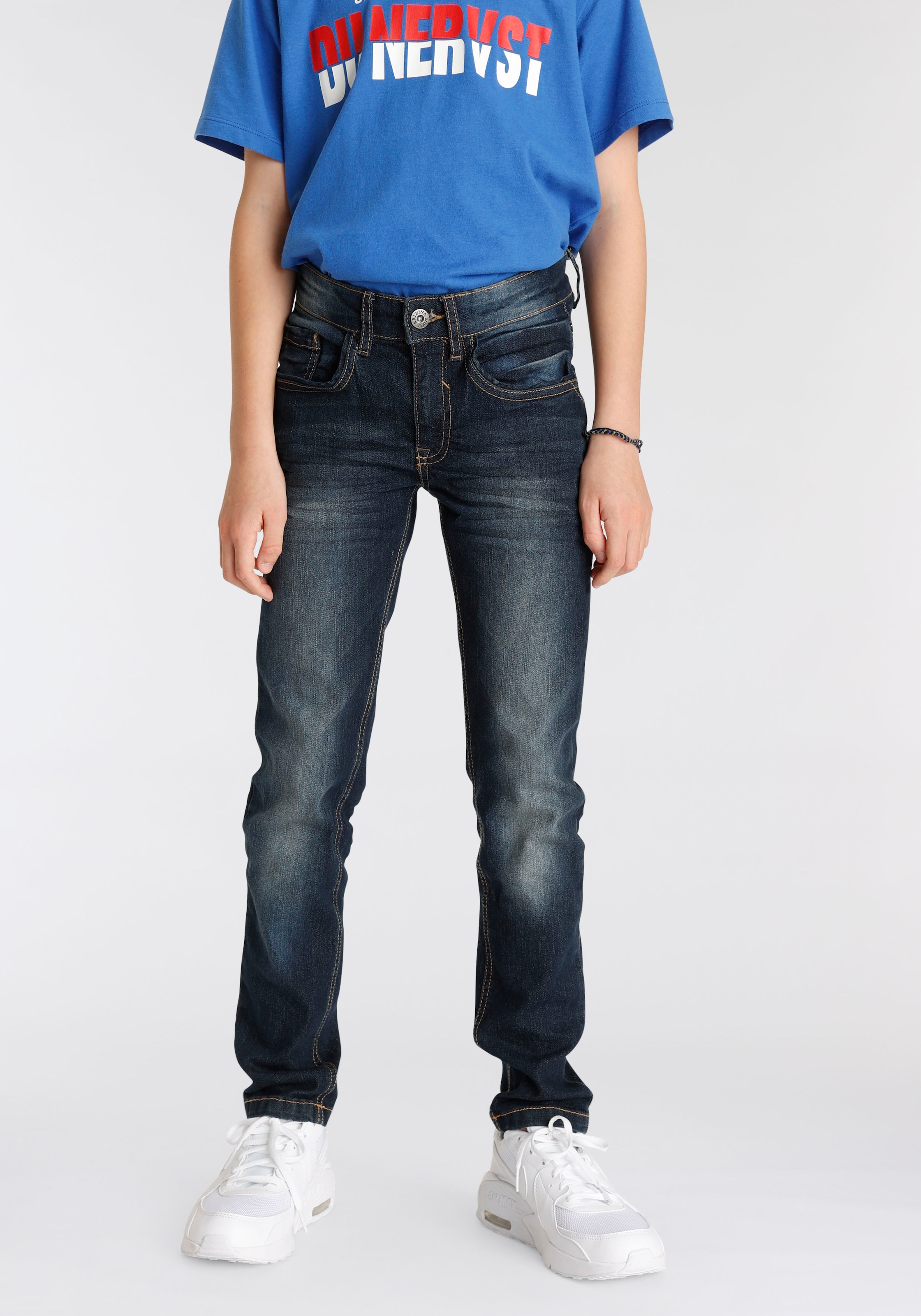 Arizona Stretch-Jeans, mit | bestellen BAUR Bein schmalem