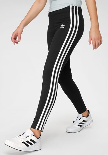 adidas 3 streifen leggings schwarz 164 adidas 3 streifen leggings schwarz 164