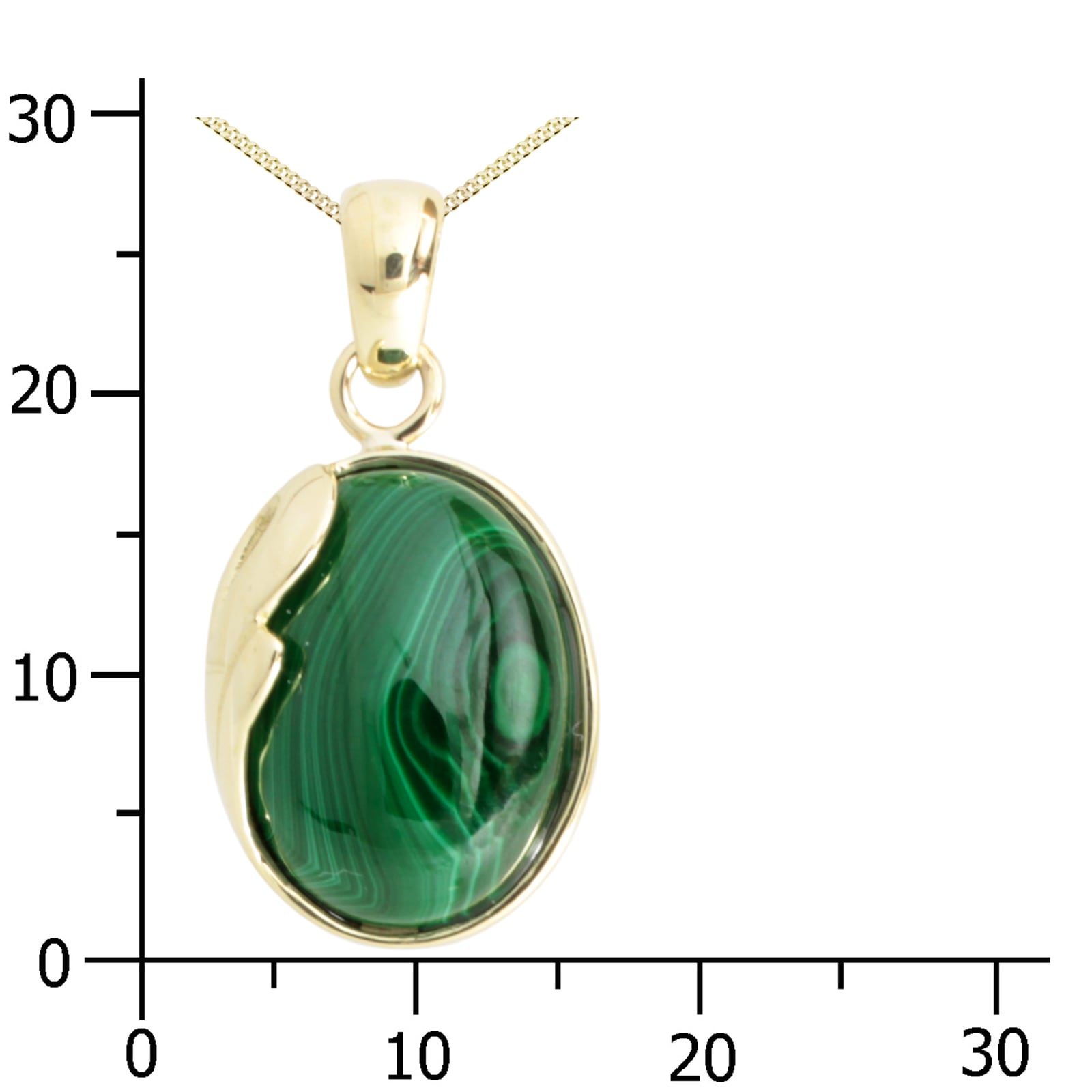 OSTSEE-SCHMUCK Kette mit Anhänger »Ostsee-Schmuck Kette mit Anhänger Melanie«, (2 tlg.)