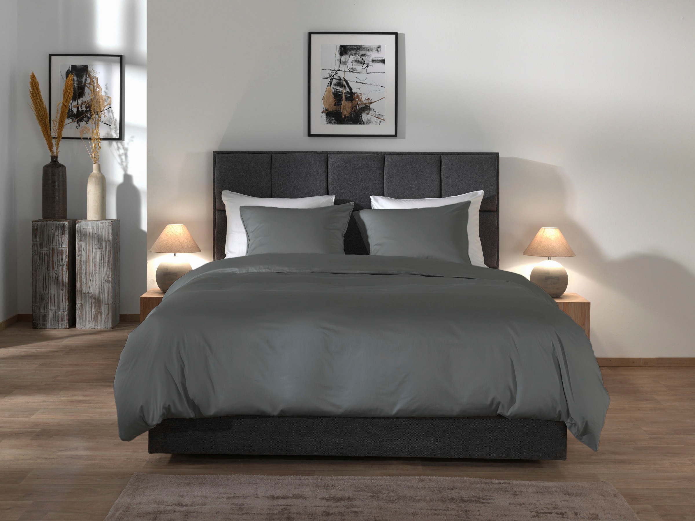 YELLOW Bettwäsche »Suite-Dubai«, Uni Design, 100% Baumwolle ab 135x200 cm.