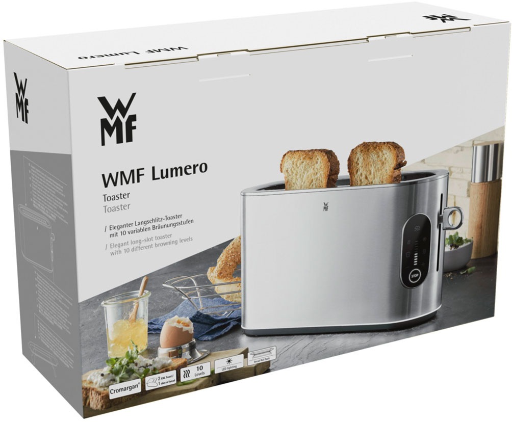 WMF Toaster »Lumero«, 1 langer Schlitz, für 2 Scheiben, 980 W
