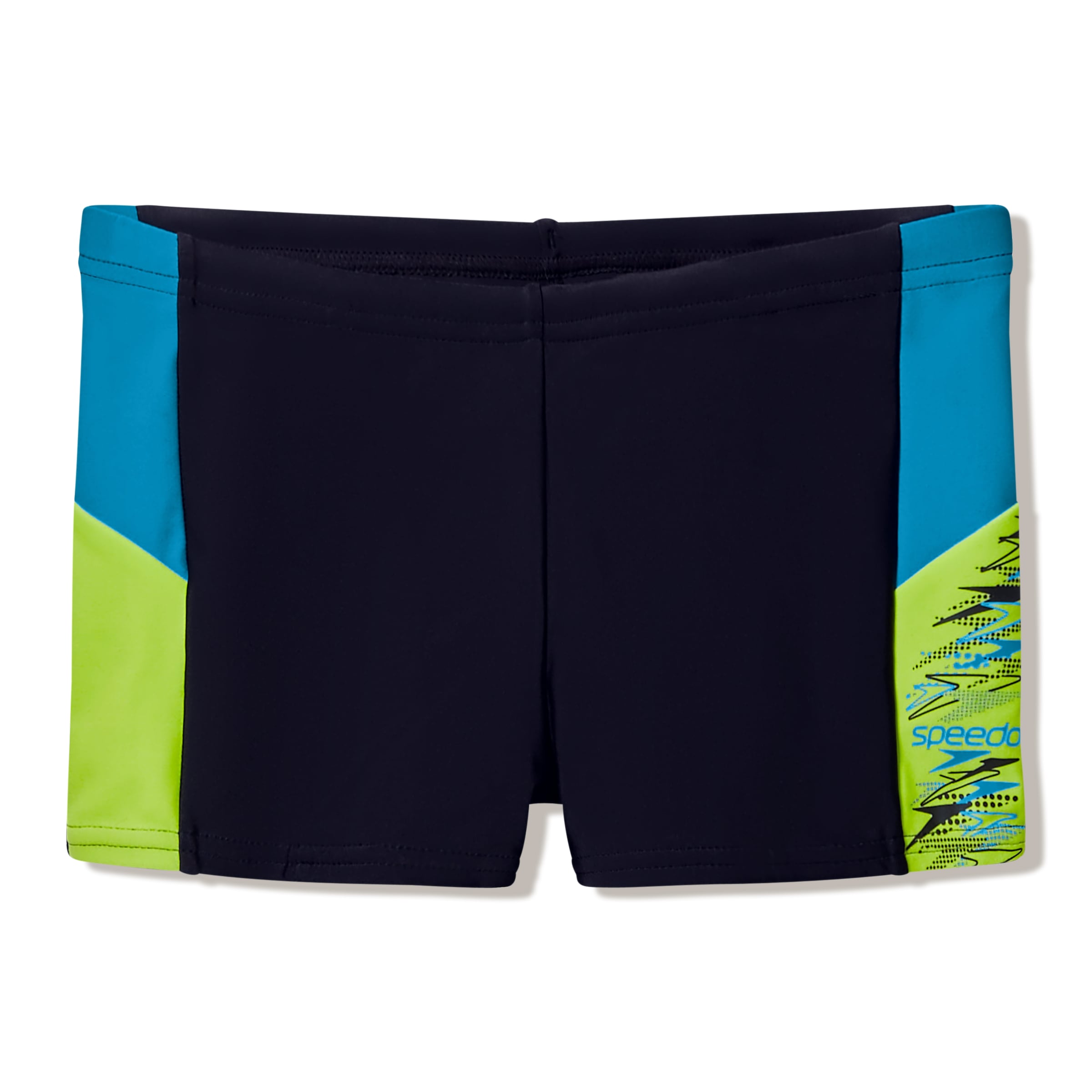 Speedo Badeshorts "DIVE AQUASHORT BLK/GRN"