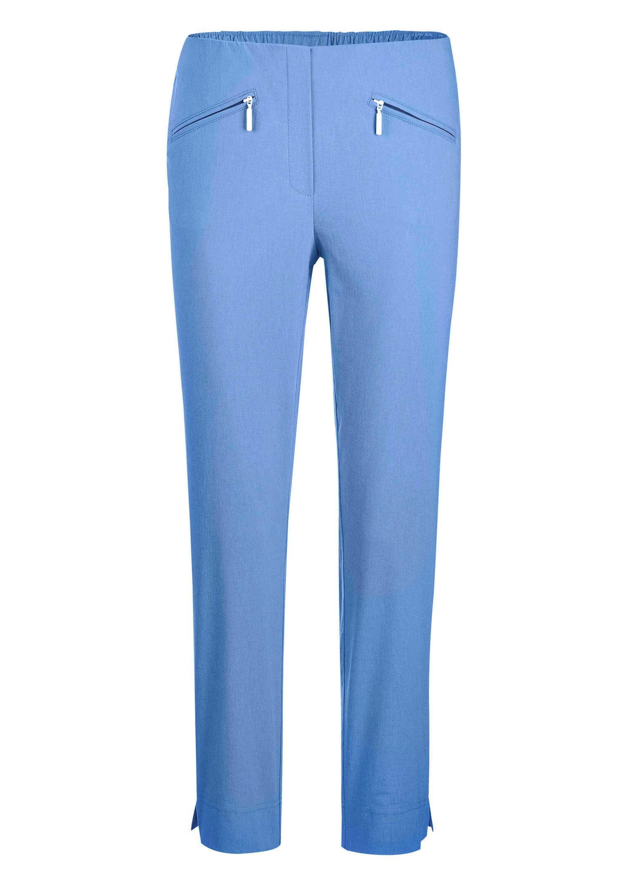 GOLDNER "Kurzgröße Stretchhose LOUISA, dehnbar & mit Taschen" Ohne
