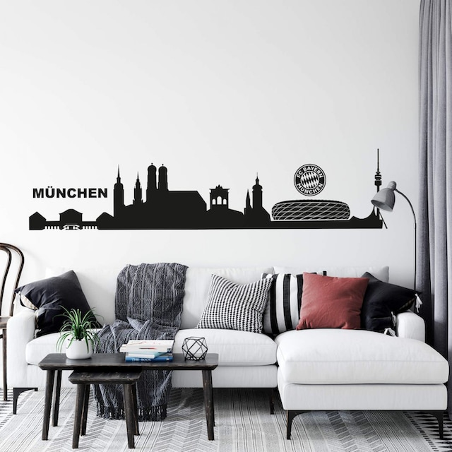 Wall-Art Wandtattoo »Pan American World Airways Welt«, (1 St.),  selbstklebend, entfernbar | BAUR