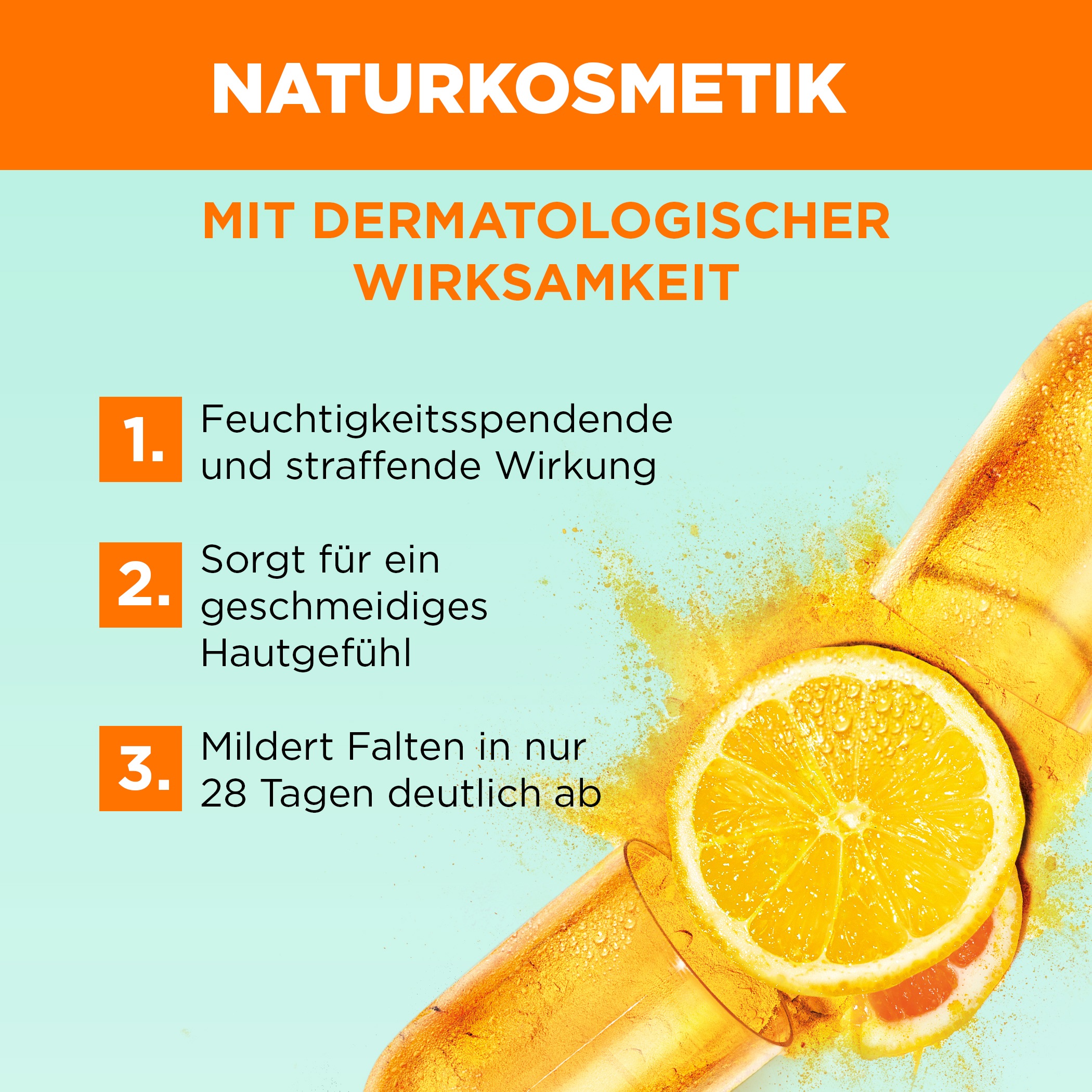 GARNIER Tagescreme »Bio Feuchtigkeitspflege Vitamin C« gegen unebenmäßige Haut, beugt dunkle Flecken vor