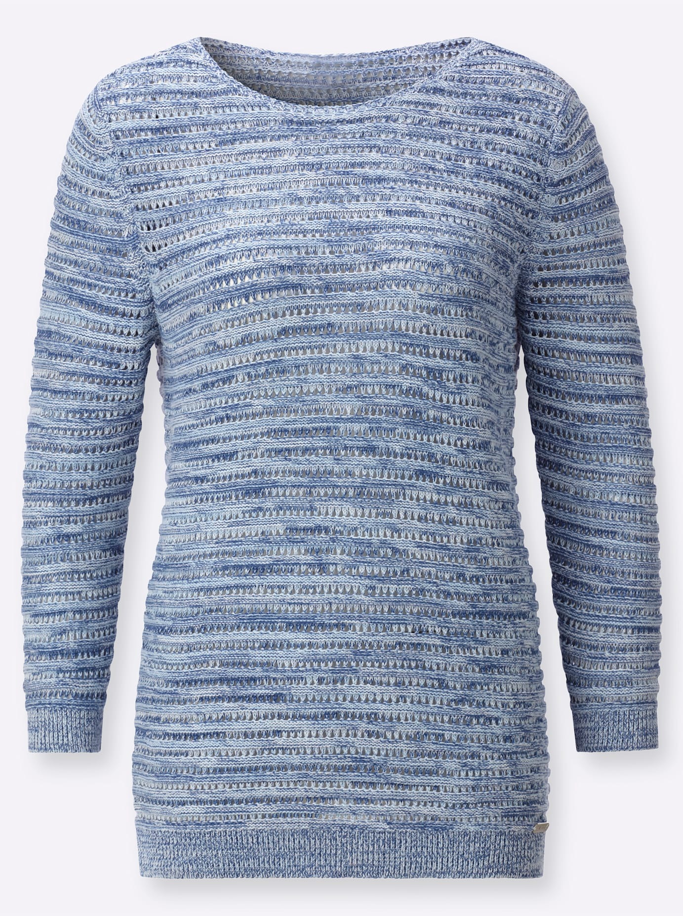 Thumbnail - Casual Looks 3/4 Arm-Pullover "Ajour-Pullover"