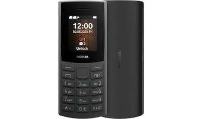 Handy »105 4G Edition 2023 Mobiltelefon«, Charcoal, 4,57 cm/1,8 Zoll