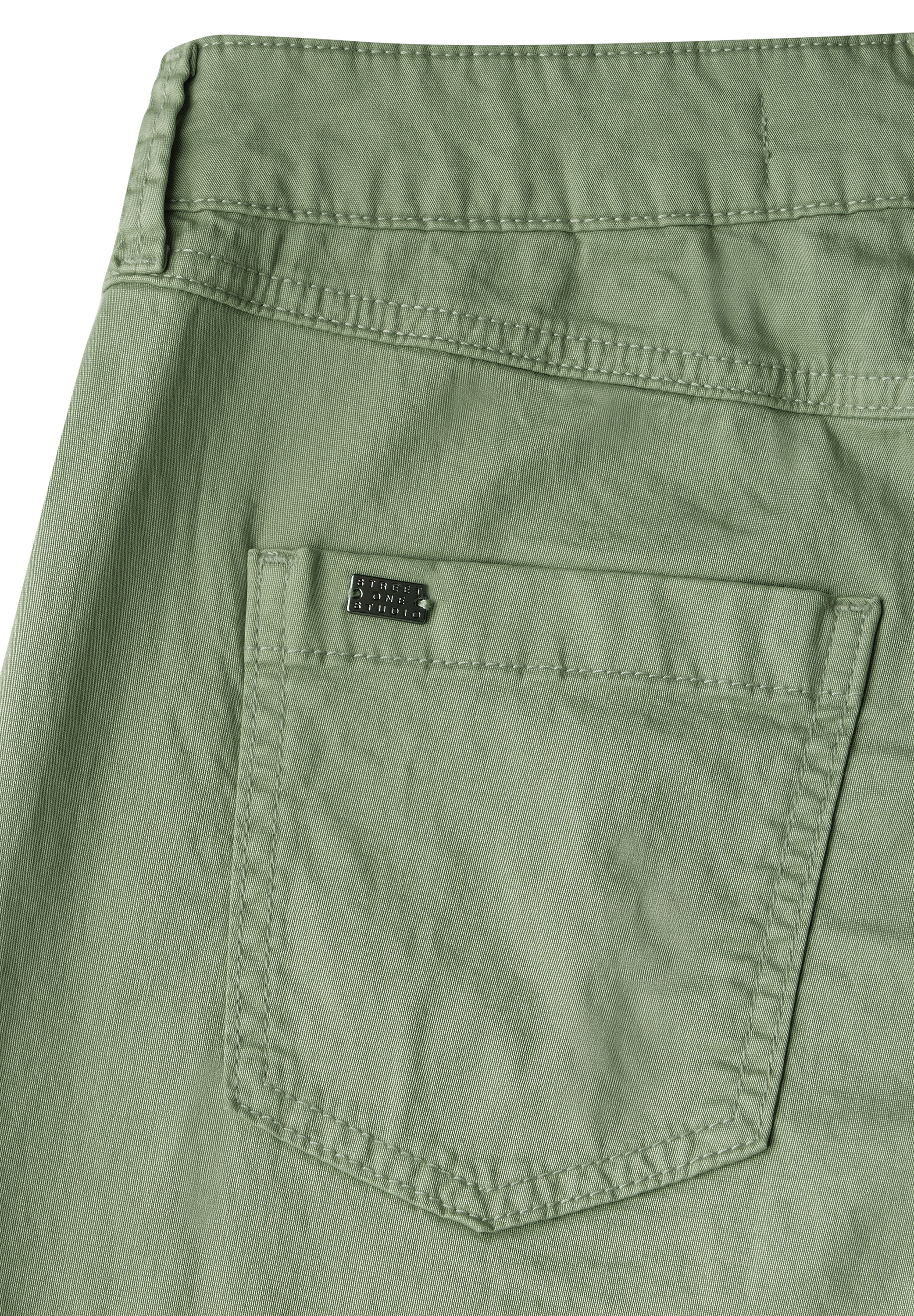 STREET ONE STUDIO Stoffhose, aus Baumwolle mit Stretchanteil
