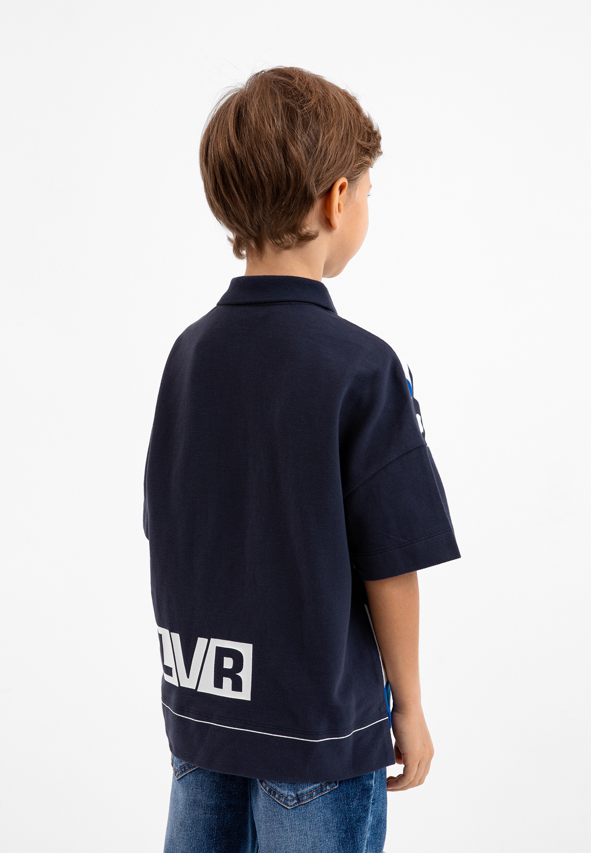 Thumbnail - Gulliver Poloshirt, mit farbigen Prints auf der Front