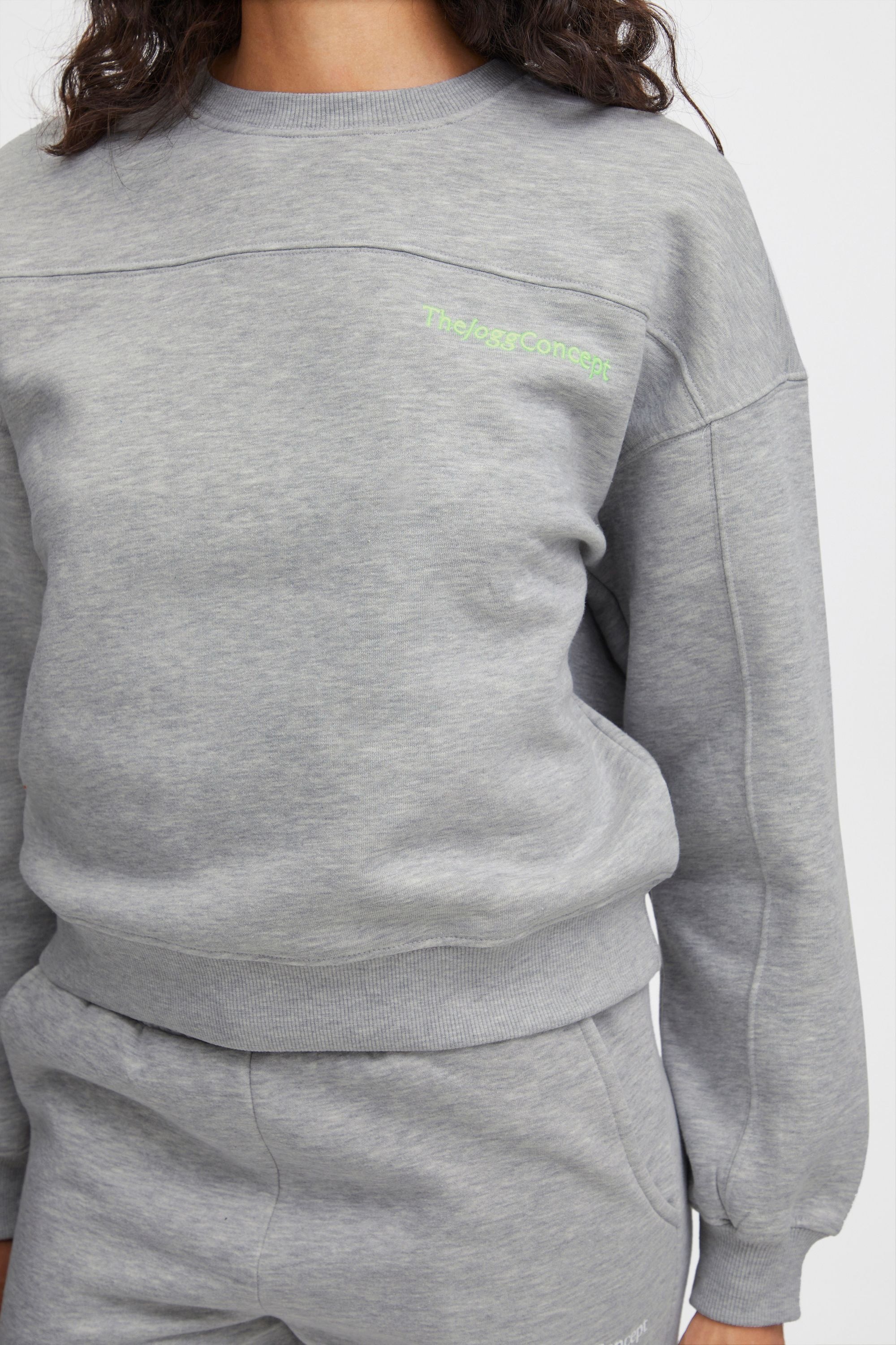 TheJoggConcept Rundhalspullover »Sweatshirt JCRafine«