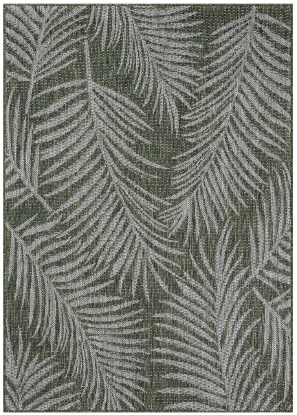 Myflair Möbel & Accessoires Teppich »Autumn«, rechteckig, 8 mm Höhe, Wendeteppich, Blätter Motiv, Outdoor geeignet, Balkon, Terrasse