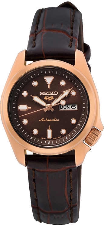 Seiko Automatikuhr »Seiko 5 Sports, SRE006K1«, Armbanduhr, Damenuhr, Datum