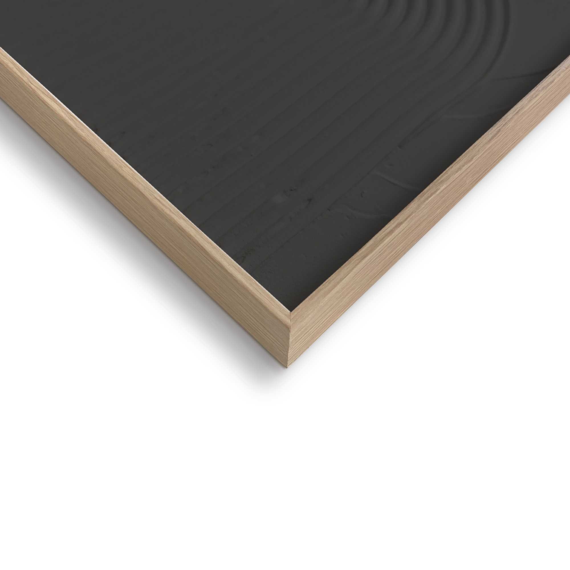 Reinders! Wandbild »Knot - charcoal«, Wohnzimmer - Schwarz - MDF - Abstrakt - 50x70 cm