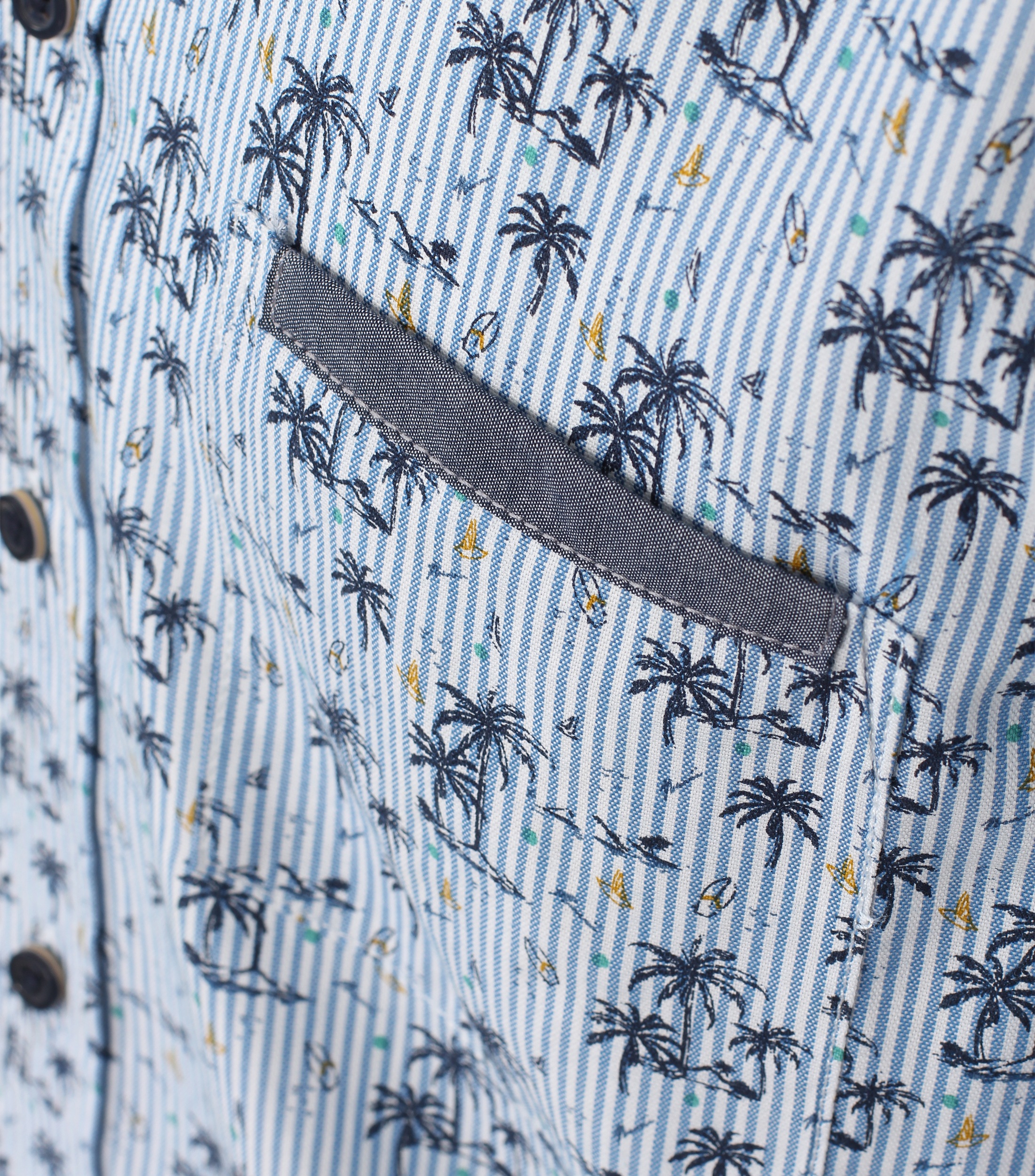 CASAMODA Kurzarmhemd »CASAMODA Freizeithemd Kurzarm gestreift«