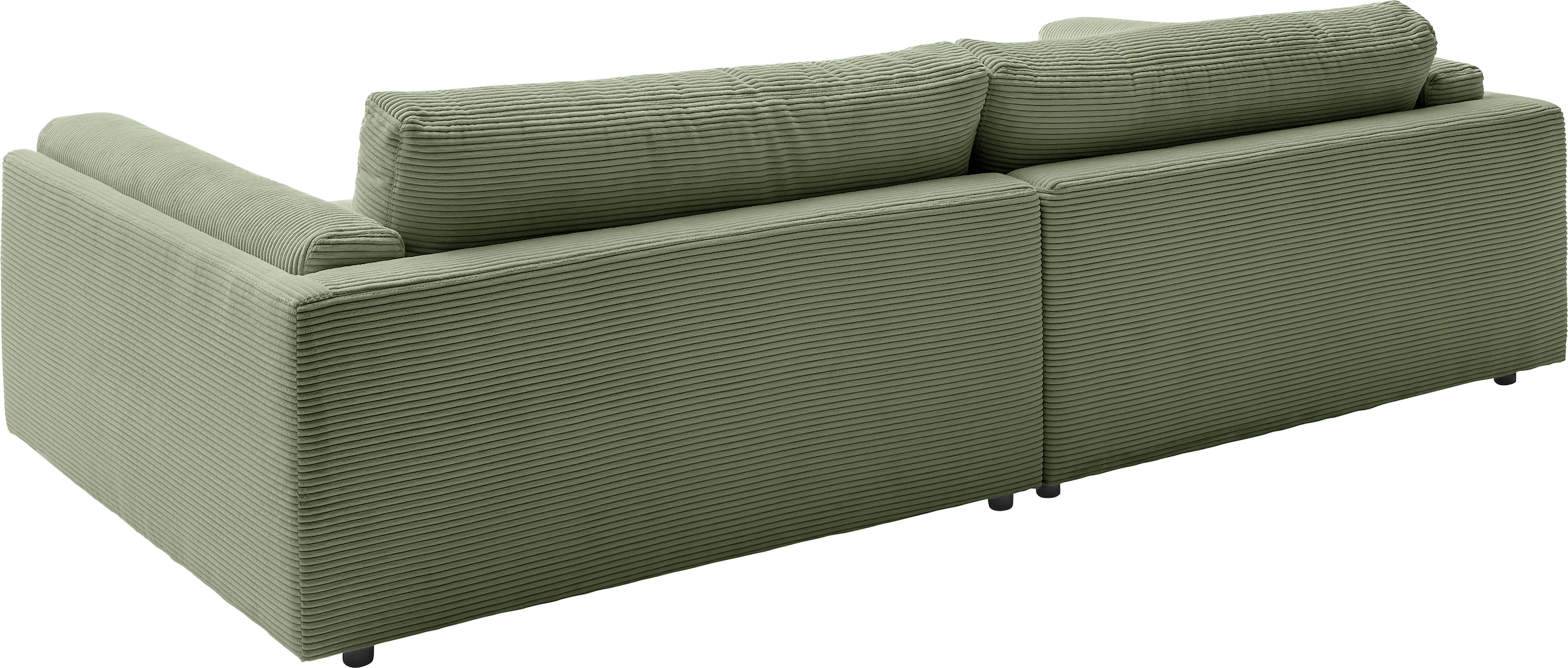3C Candy Big-Sofa »Karalis mit extra großer Sitztiefe, elegantes Mega Sofa zum Relaxen,«, auch in Cord- oder Leder-Bezug, lose Kissen, loungige Bequemlichkeit