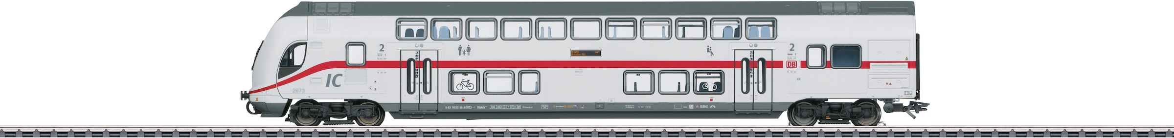 Personenwagen »IC2 Doppelstock-Steuerwagen DBpbzfa 668.2, 2. Klasse - 43488«, Made in...