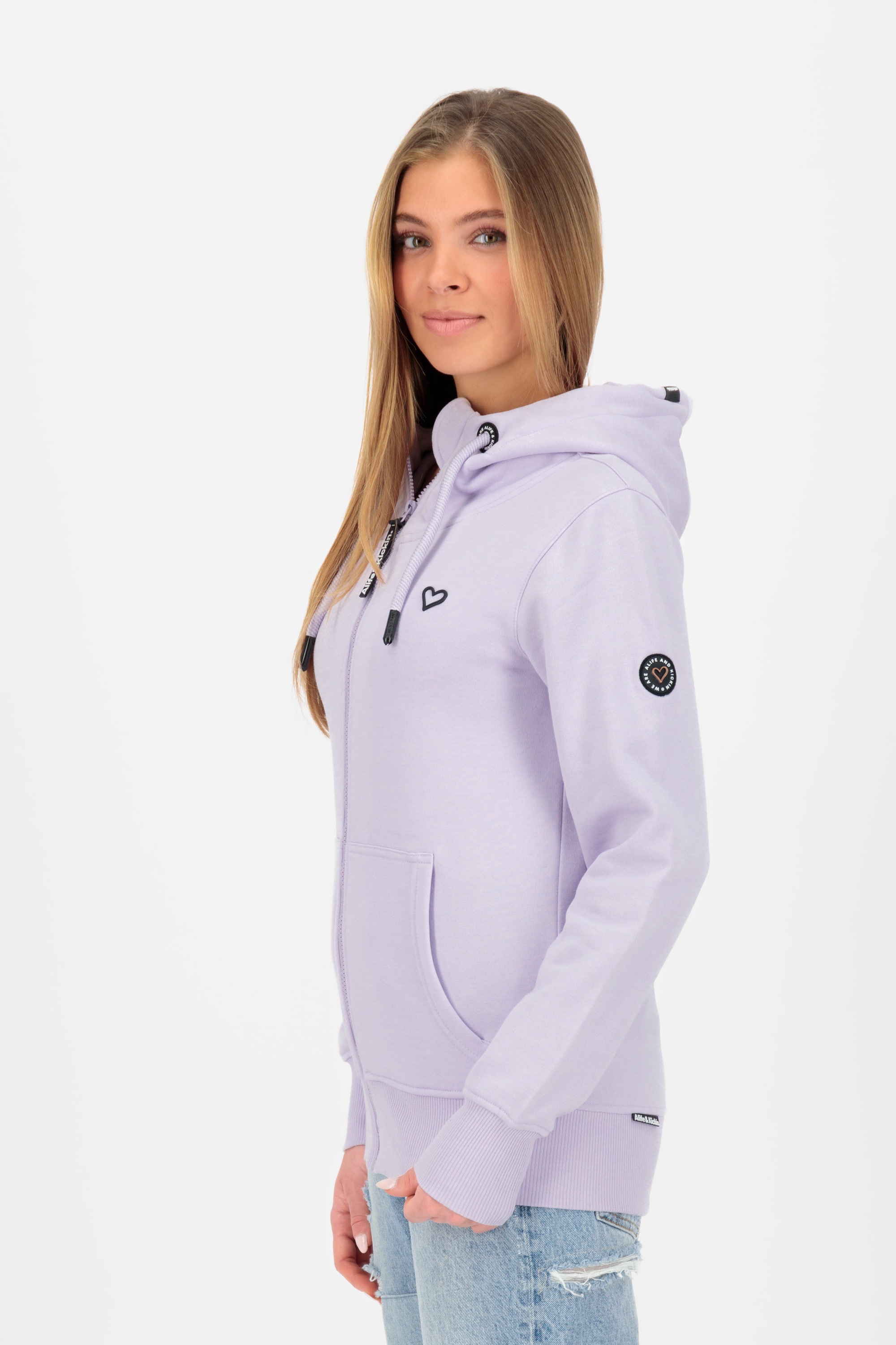 Alife & Kickin Kapuzensweatjacke »YasminAK A Hooded Sweat Jacket Damen«