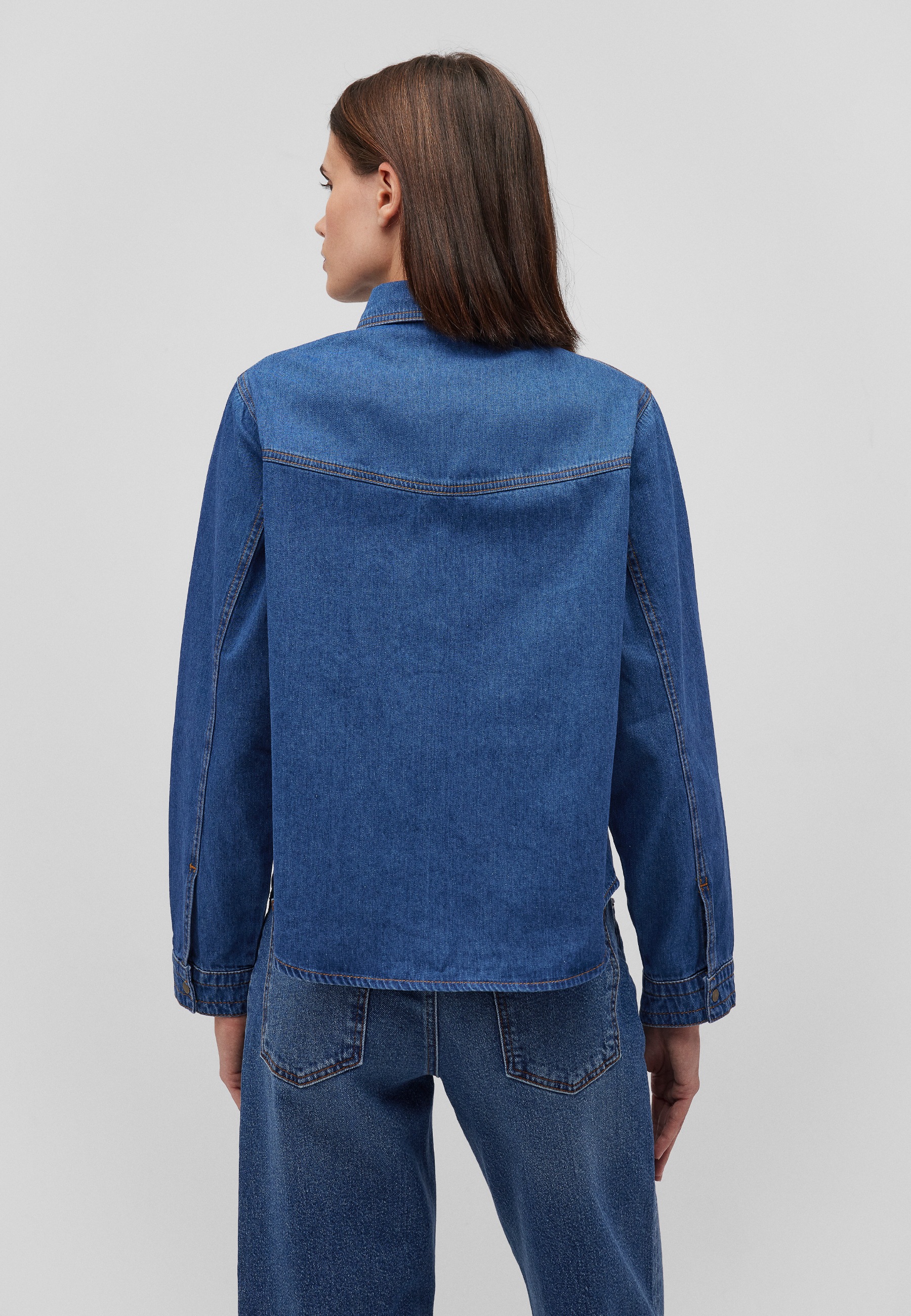 Mavi Jeansbluse "DENIM SHIRT", Fitted Denim Shirt günstig online kaufen