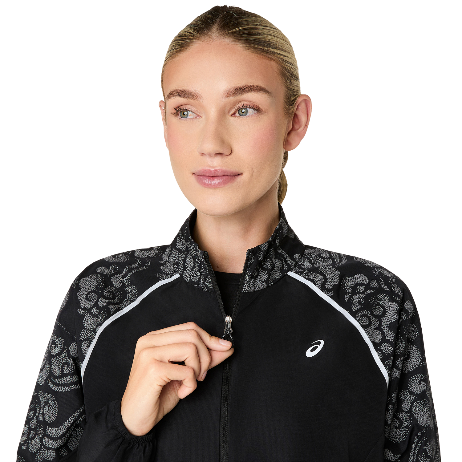 Asics Laufjacke »ROAD LITE-SHOW JACKET« Atmungsaktiv, Reflektierend, Smartphone-Fach