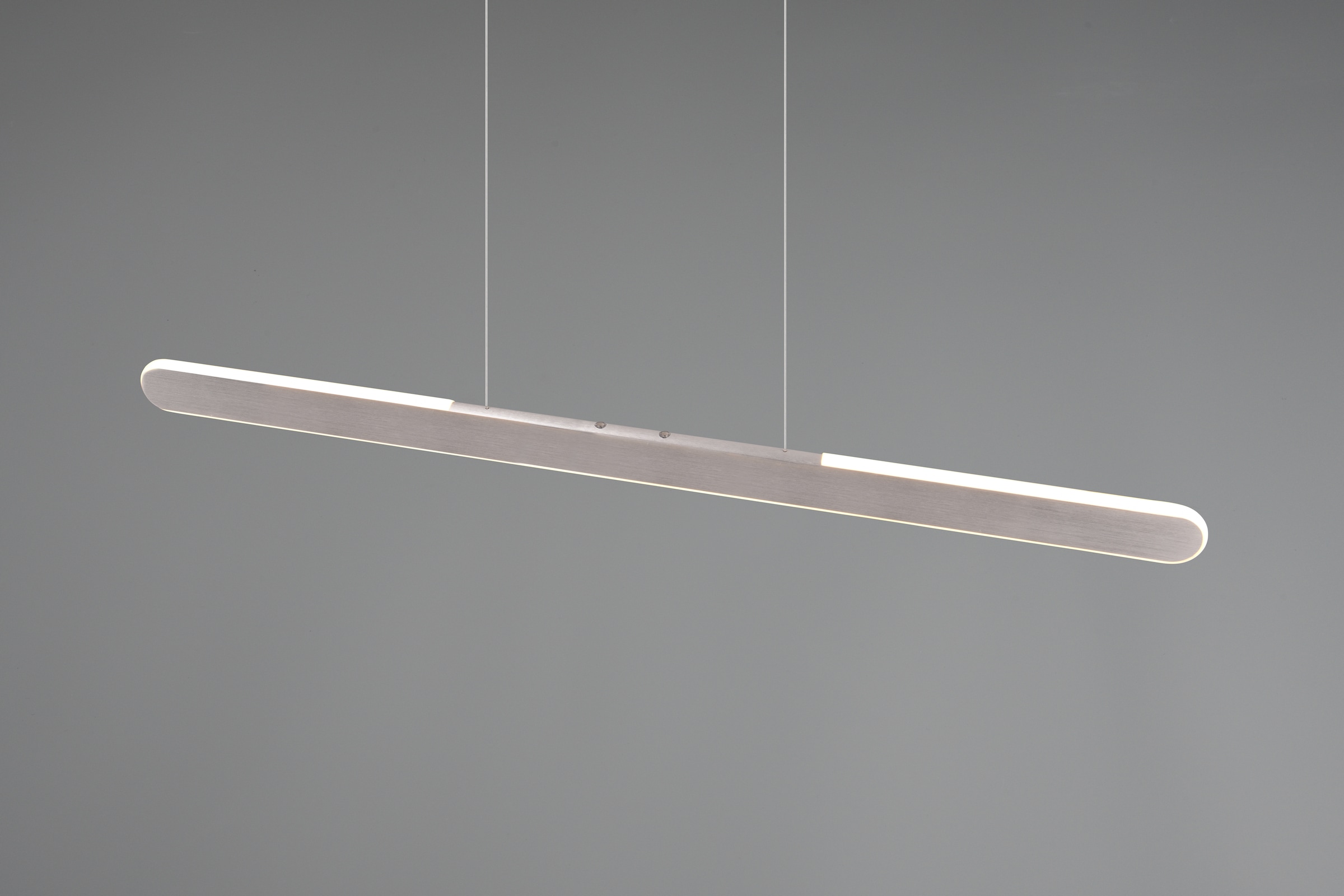 TRIO Leuchten LED Pendelleuchte »HELIOS, bis 150 cm höhenverstellbare LED Hängelampe 28W 3300 Lumen«, 1 flammig, Leuchtmittel LED-Board | LED fest integriert, CCT warmweiß-kaltweiß 2700-6500K, dimmbar Touch Sensor, up+down light