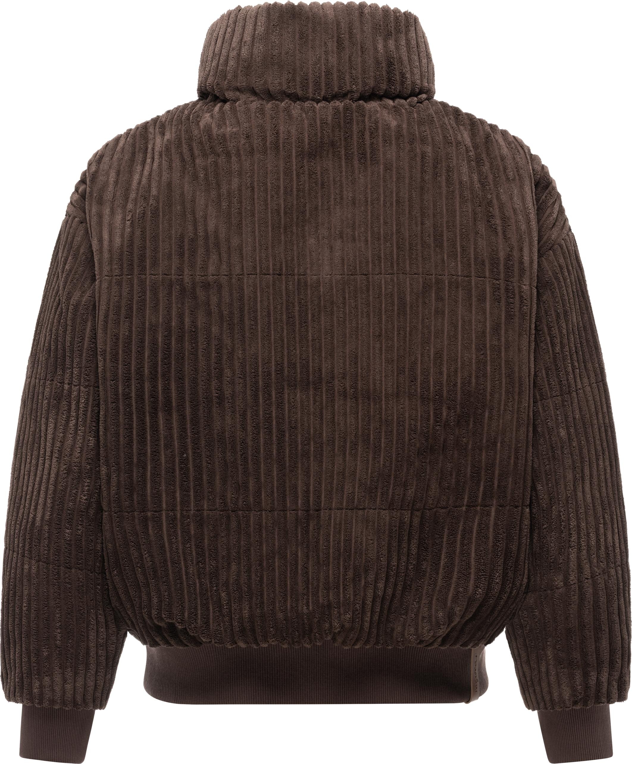 Ragwear Cordjacke »Tillie Cordy Y« ohne Kapuze Warme Damen Kordjacke mit Stehkragen