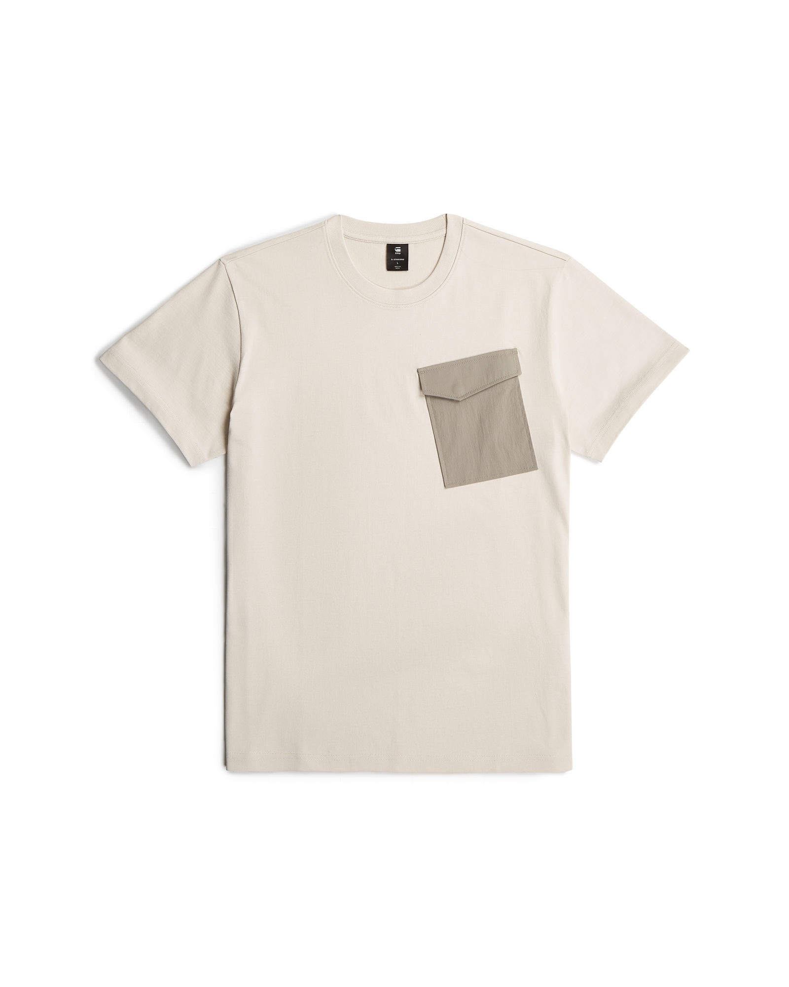 G-STAR T-Shirt "Fabric Mix Pocket T-Shirt" günstig online kaufen