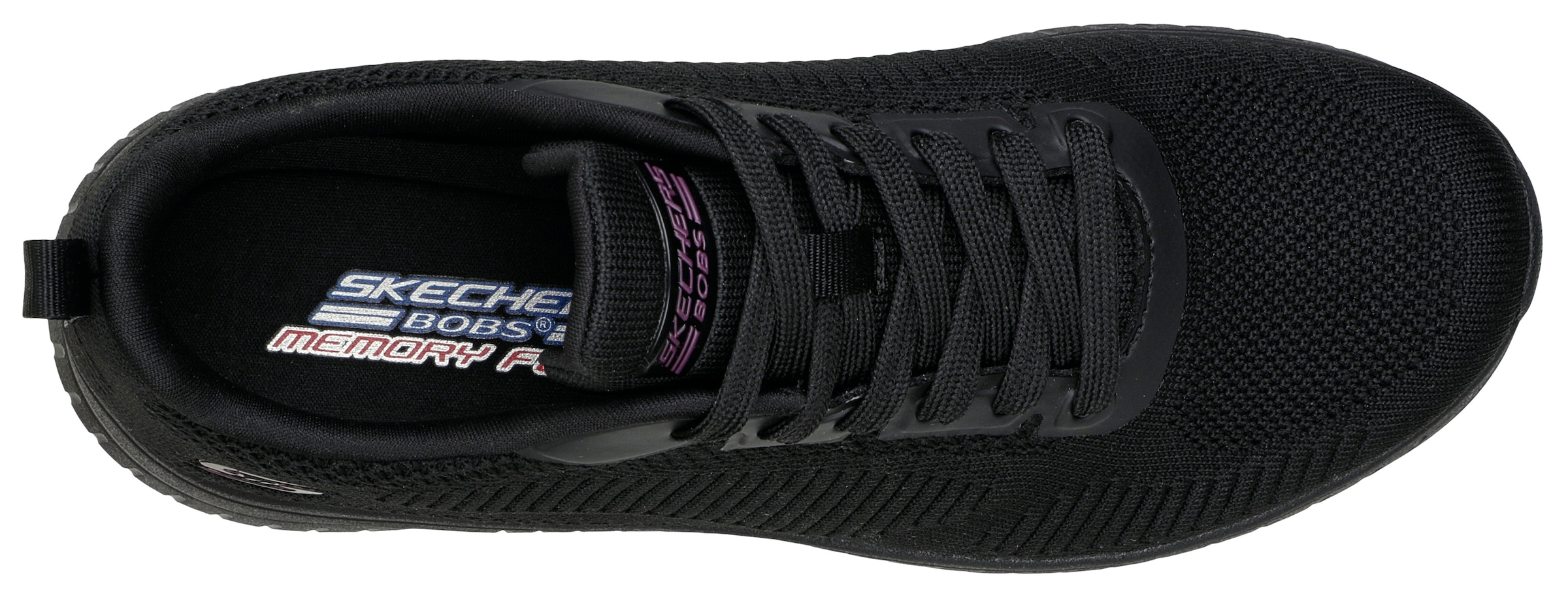 Skechers Sneaker »BOBS SQUAD CHAOS FACE OFF«, Freizeitschuh, Halbschuh, Schnürschuh mit Komfort-Innensohle