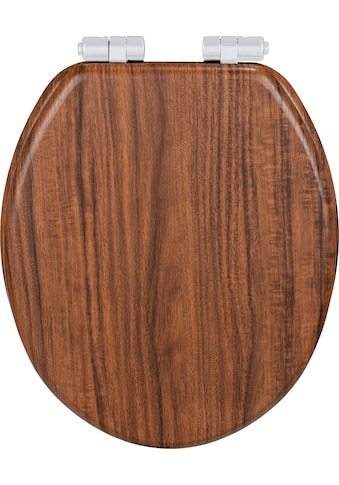 WENKO WC-Sitz »Chestnut« braun iš FSC® zerti...