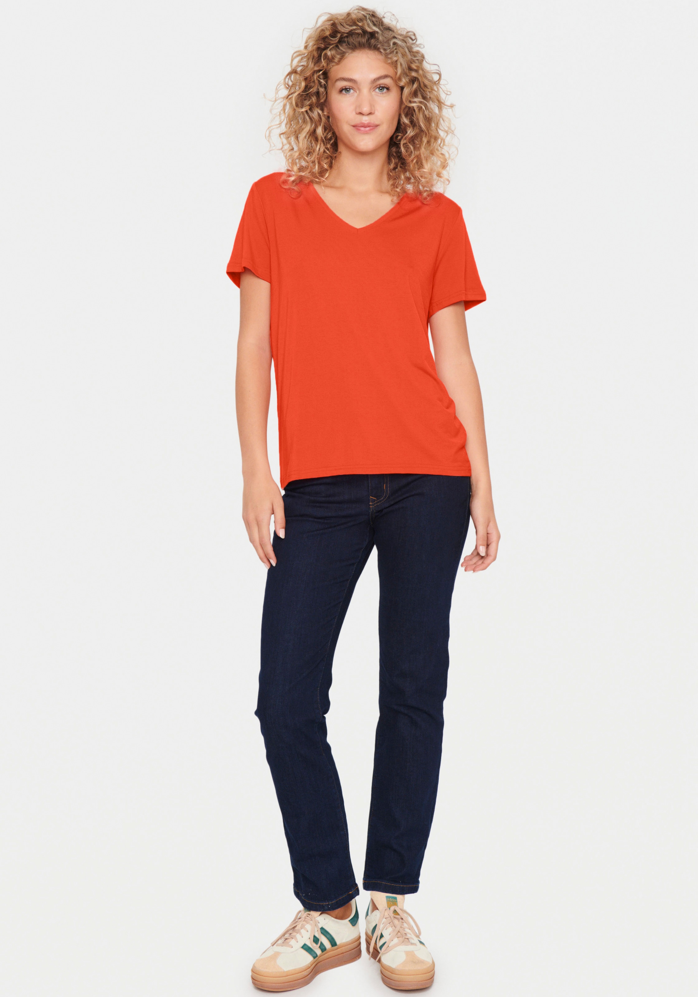 Saint Tropez »AdeliaSZ V-N T-Shirt«