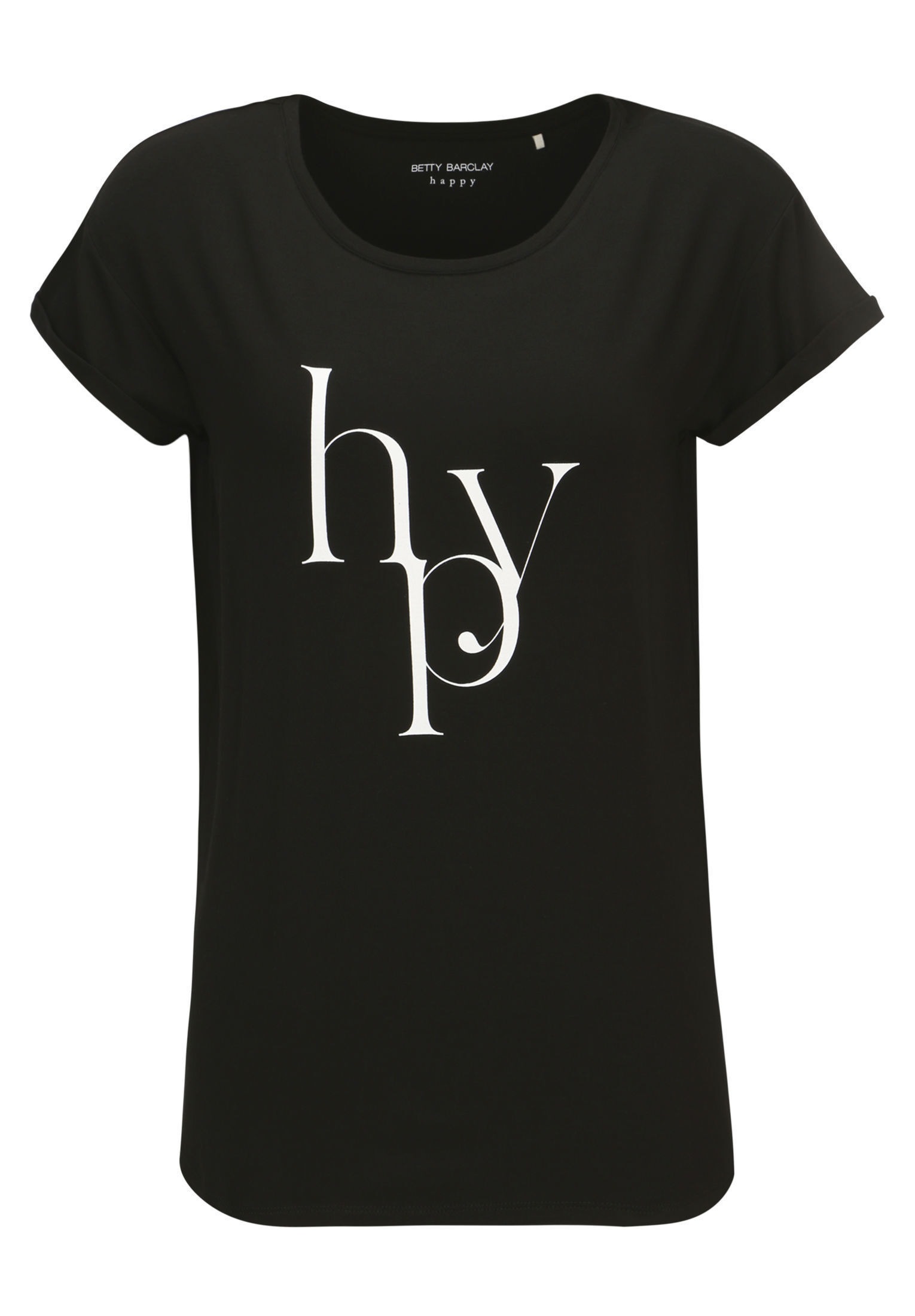 Betty Barclay Kurzarmshirt "Betty Barclay Damen Rundhals-Shirt mit Raffung" günstig online kaufen