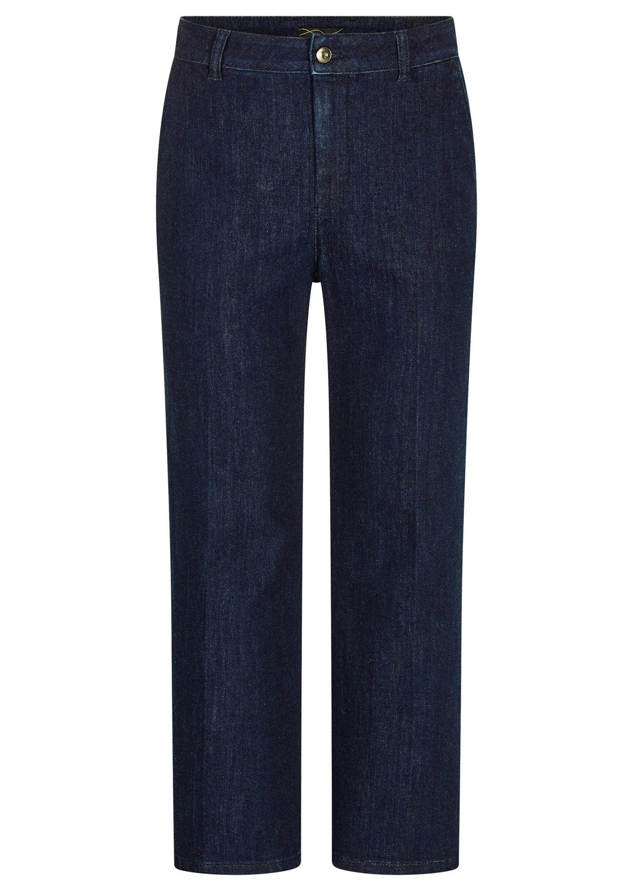 GOLDNER "Weite 7/8-Jeans VERA mit Formbund" used Waschung