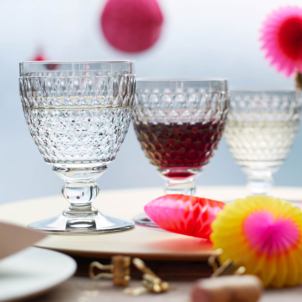 Villeroy & Boch Weißweinglas »Weißweingläser Boston 230 ml 4er Set violett«