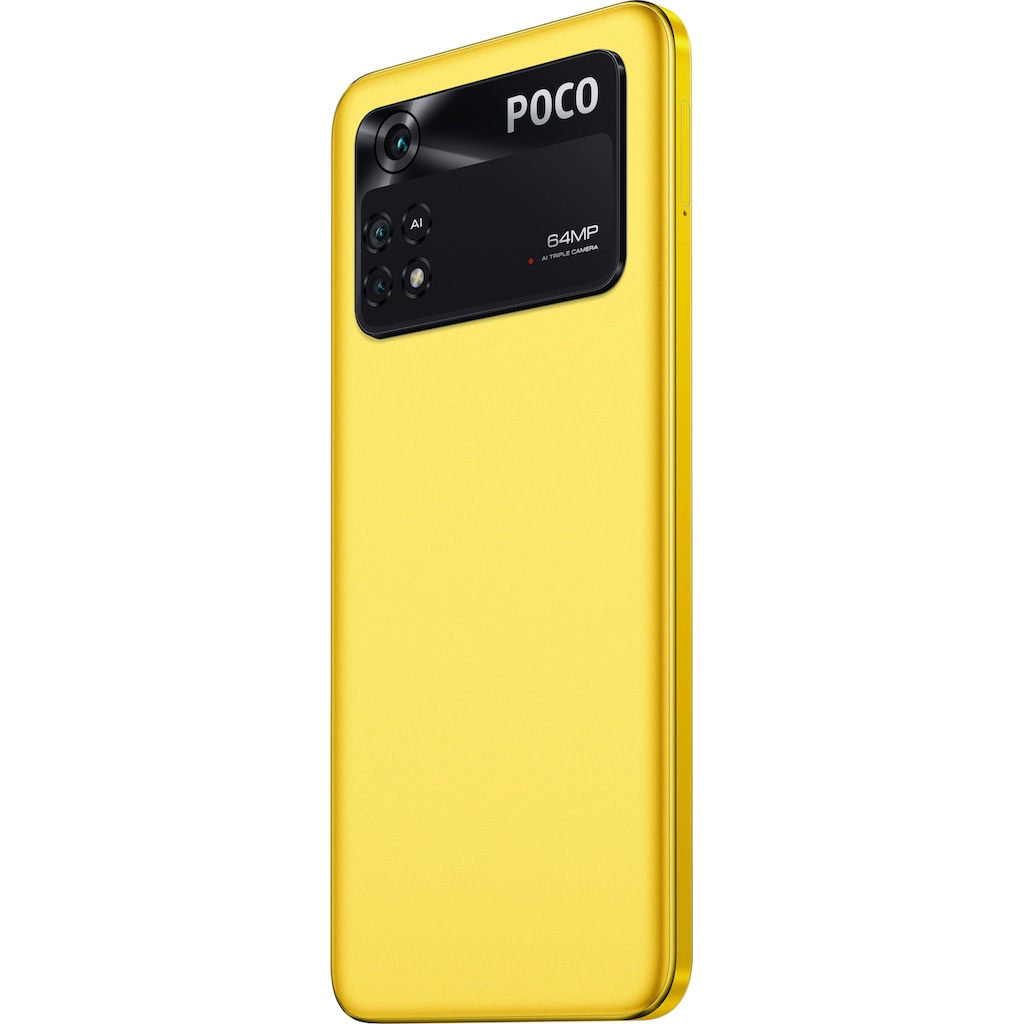 Xiaomi Smartphone »POCO M4 Pro«, POCO Yellow, 16,33 cm/6,43 Zoll, 256 GB Speicherplatz, 64 MP Kamera