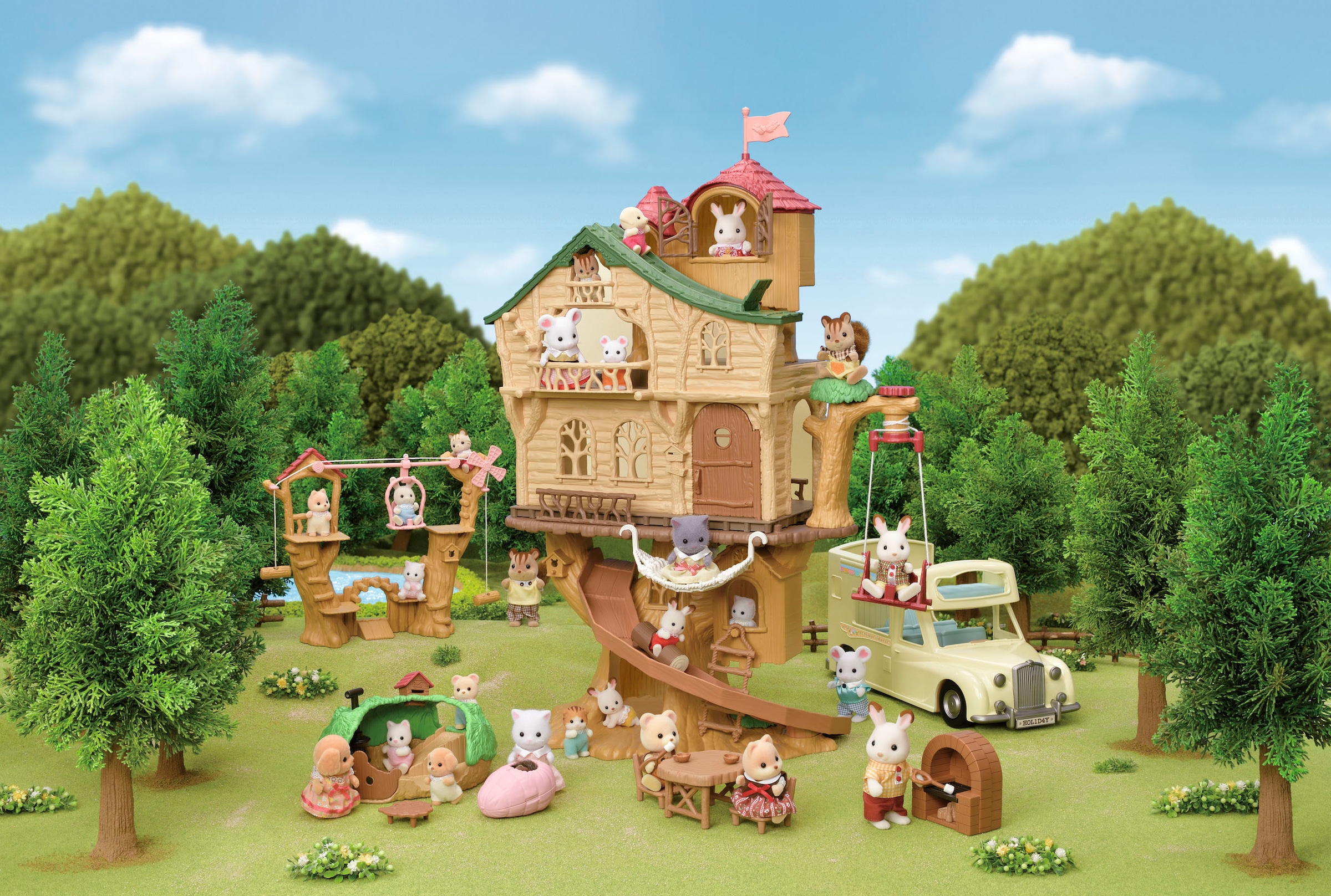 Sylvanian Families Spielwelt »Erlebnis Baumhaus (5450)«