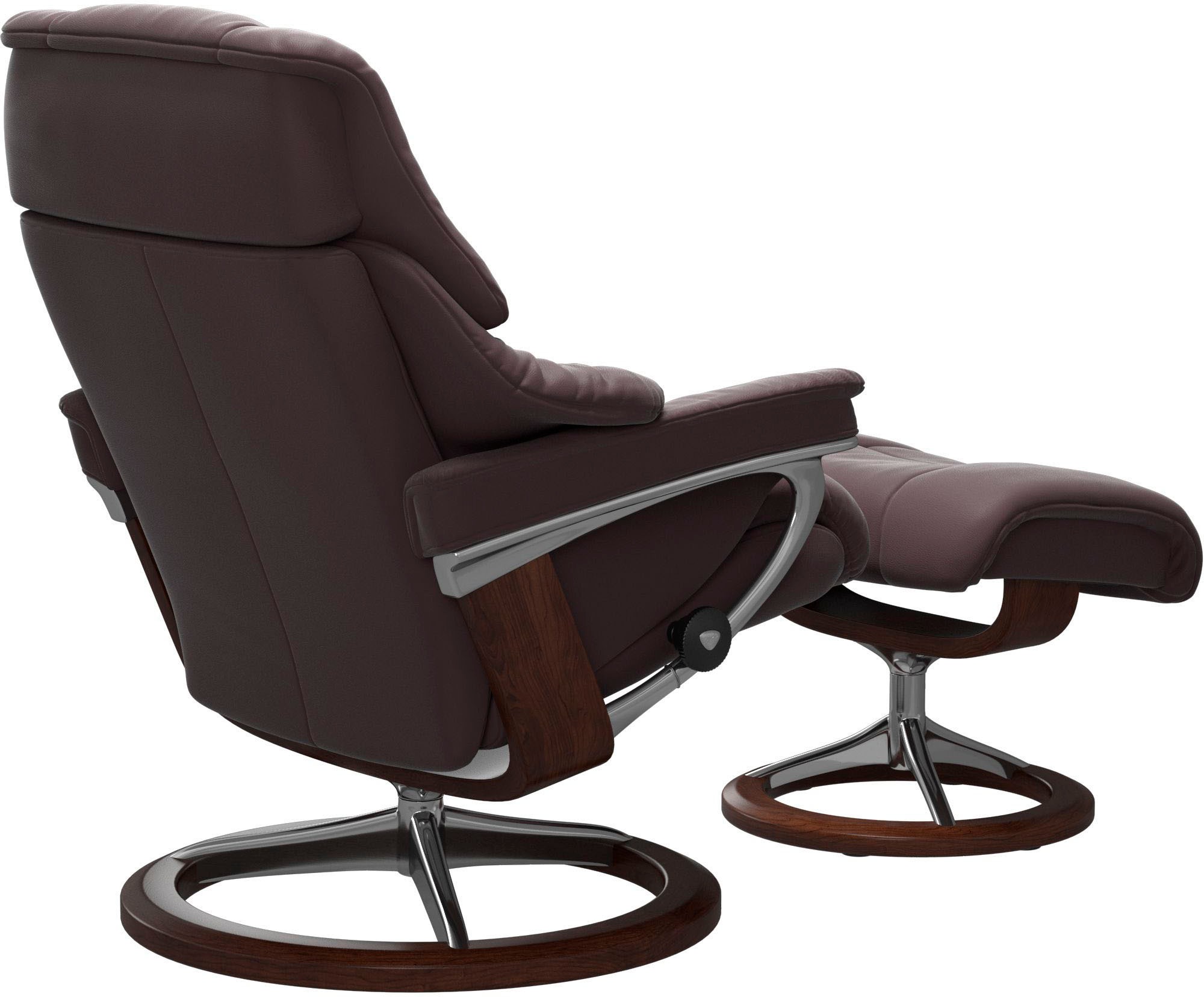Thumbnail - Stressless Fußhocker "Reno", mit Signature Base, Gestell Braun