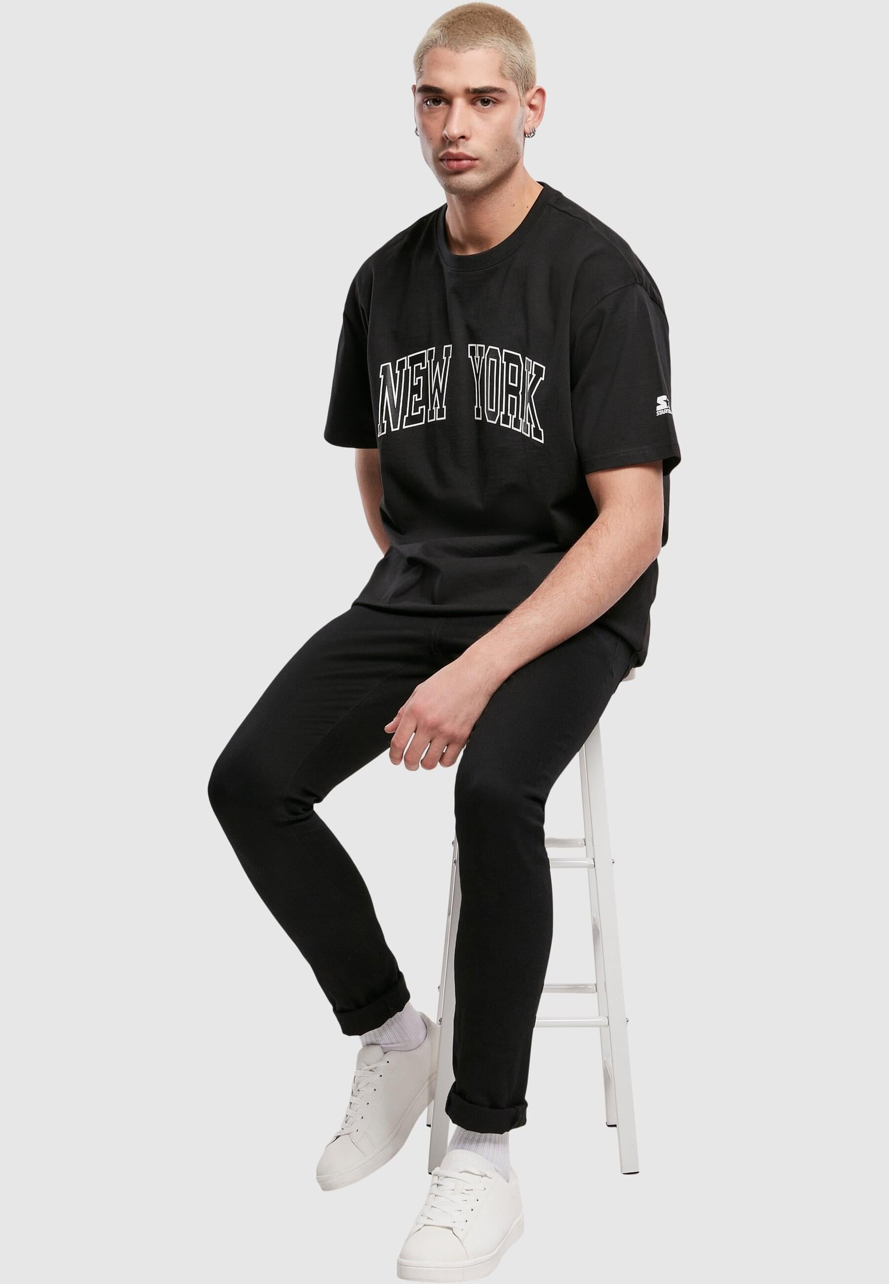 Starter Black Label Kurzarmshirt »Starter Black Label Herren Starter New York Tee«, (1 tlg.)