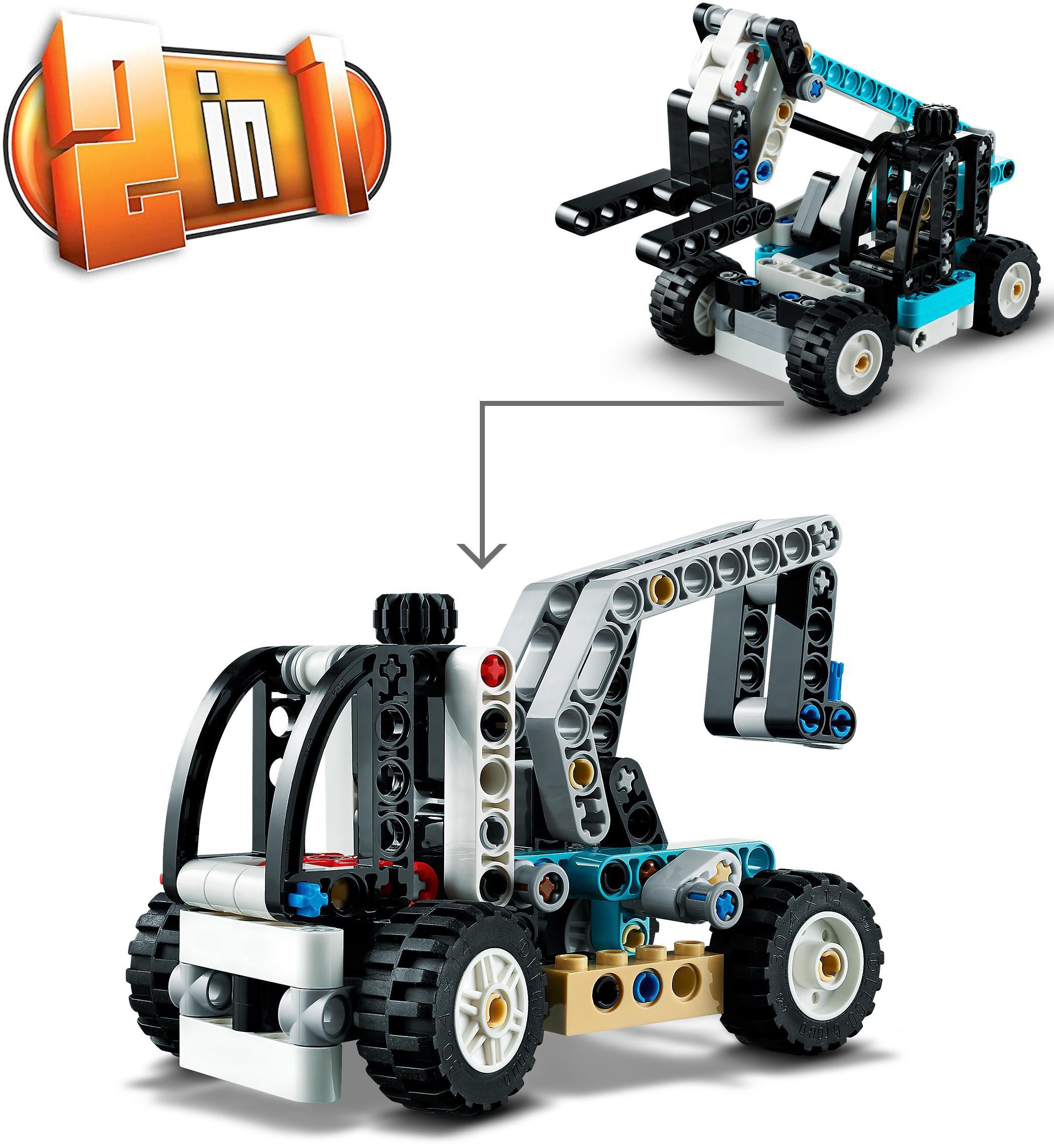 LEGO® Konstruktionsspielsteine »Teleskoplader (42133), LEGO® Technic«, (143 St.)