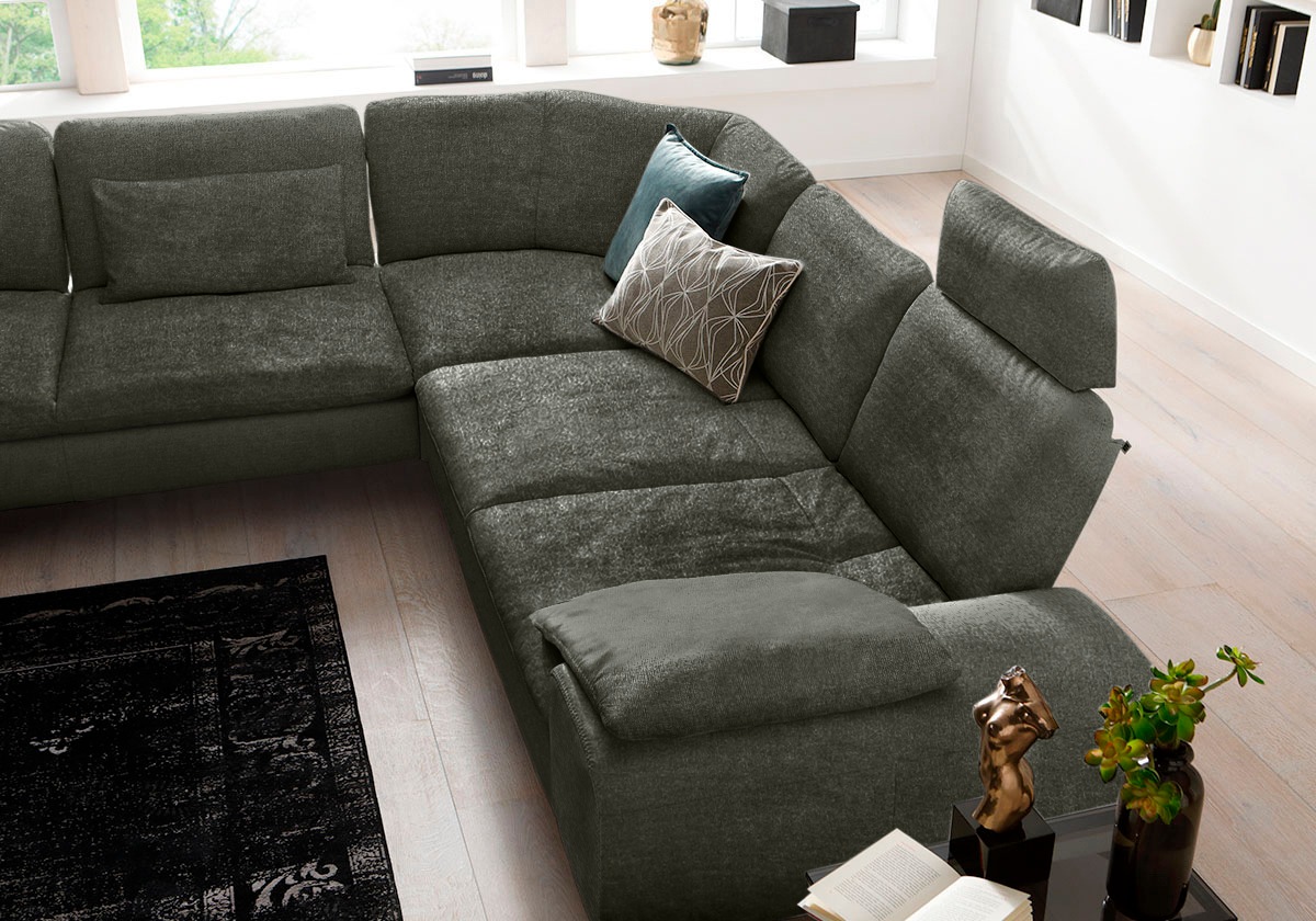 W.SCHILLIG Ecksofa "valentinoo, Designsofa, elegant und bequem, L-Form", (S günstig online kaufen