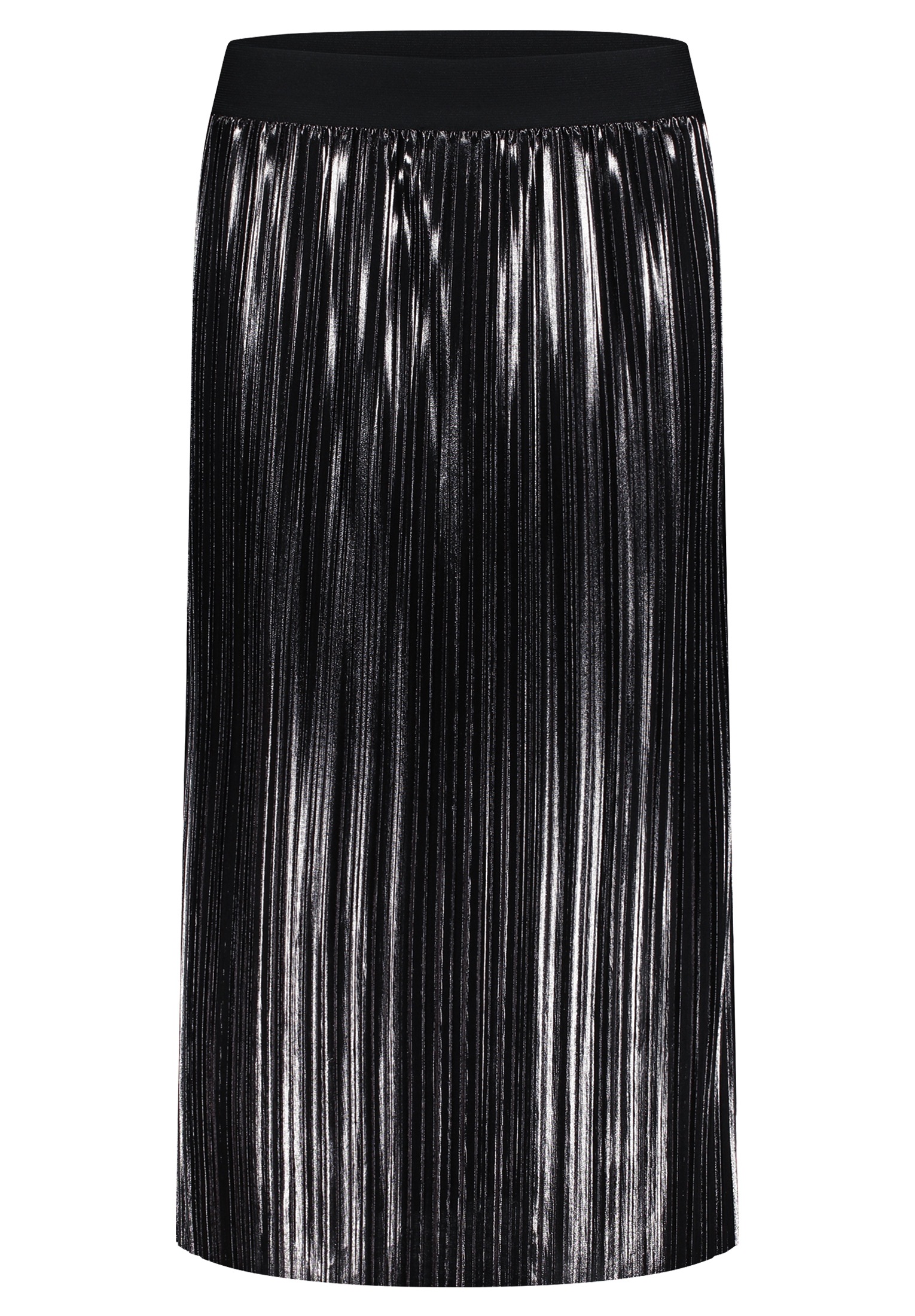 Cartoon Midirock "Damen Plisseerock wadenlang" Material günstig online kaufen