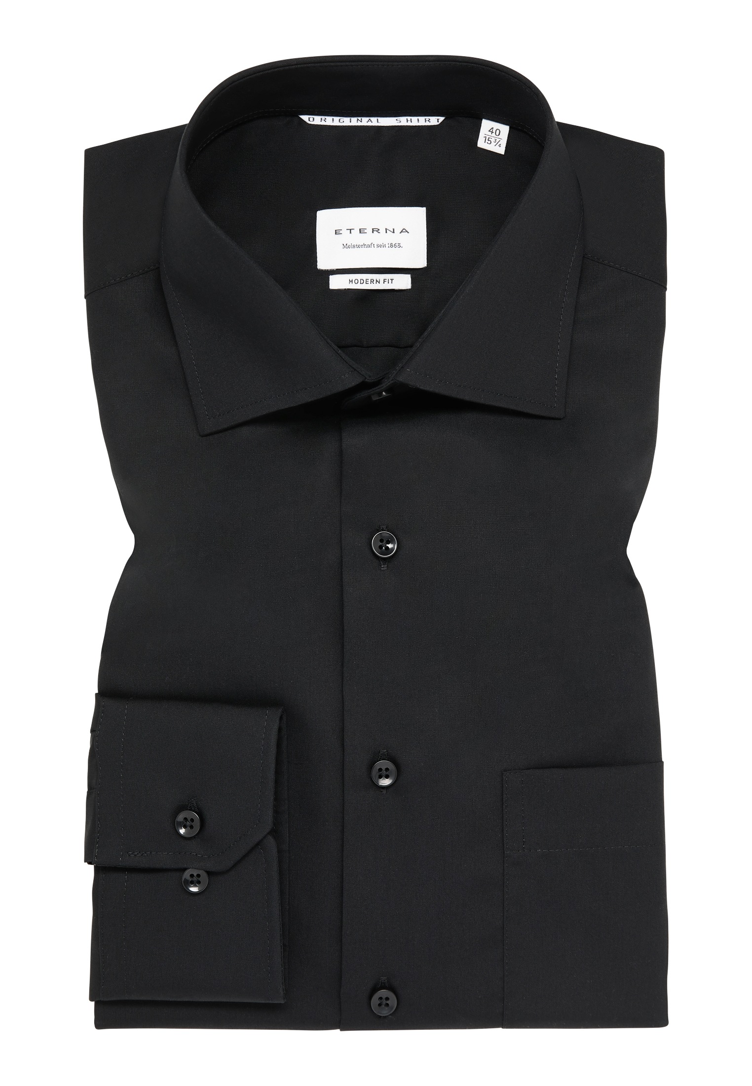 Eterna Langarmhemd »MODERN FIT«, NON IRON (bügelfrei)
