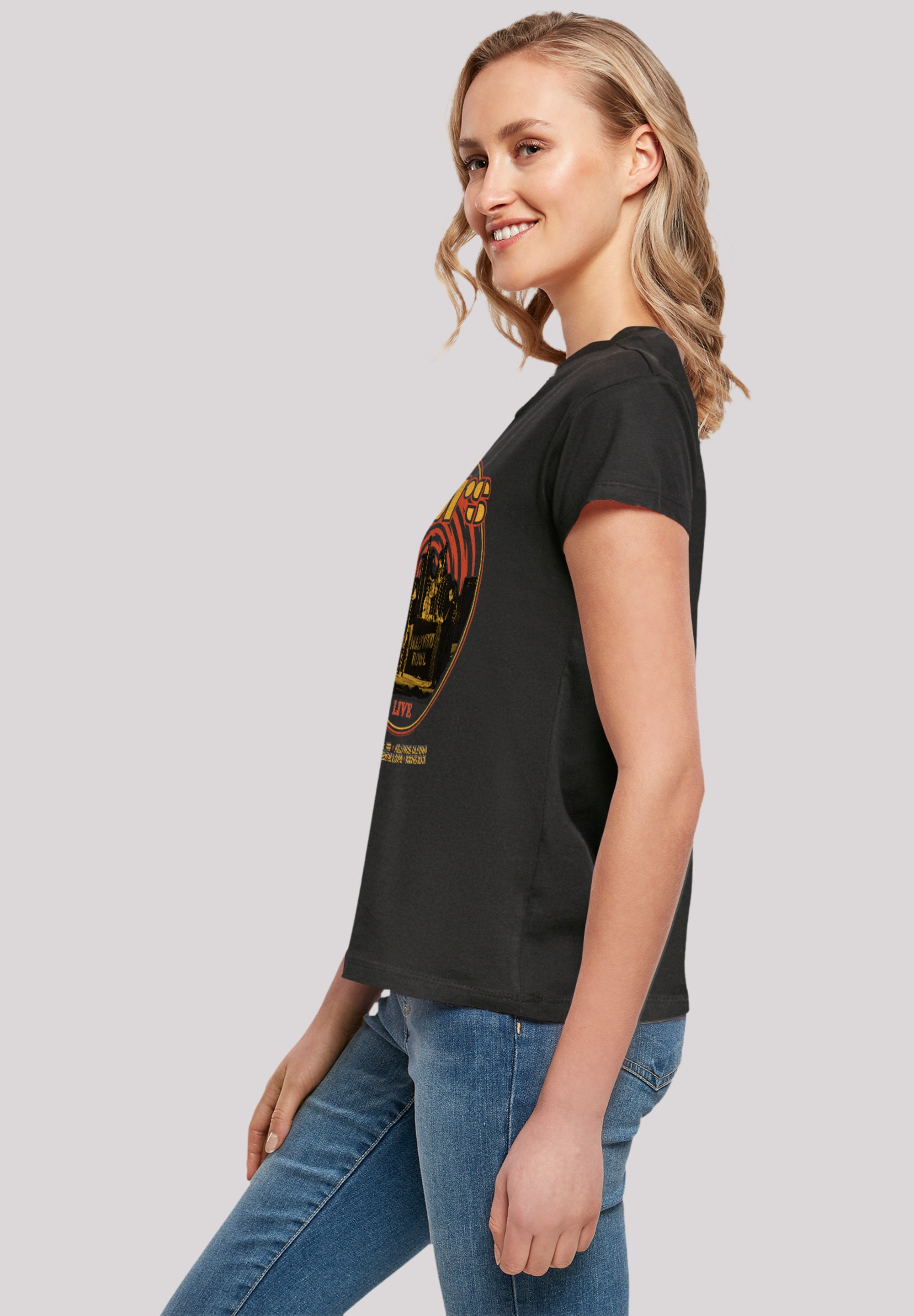 F4NT4STIC T-Shirt »The Doors Music Live 68 Retro«, Musik, Band, Logo