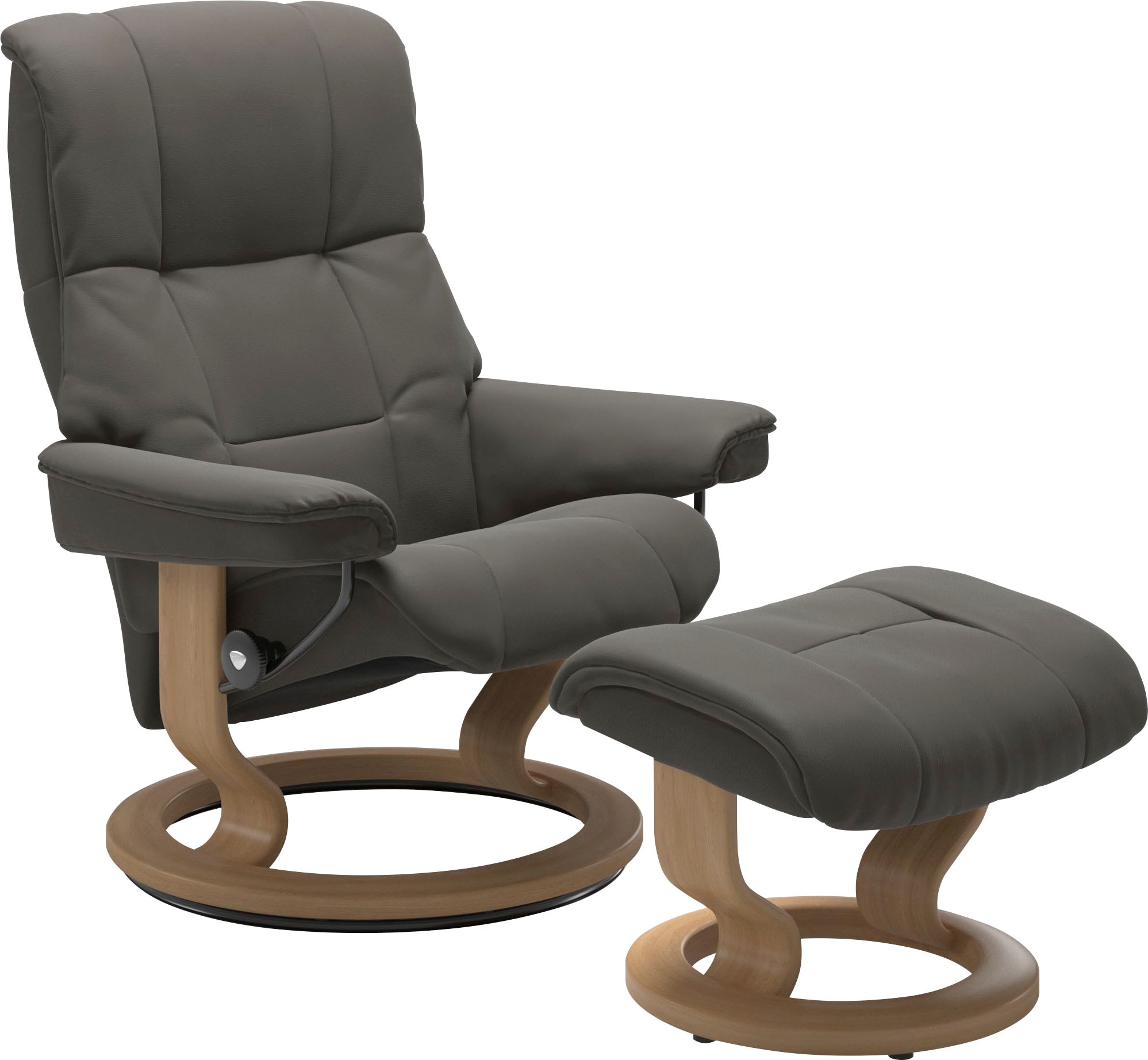 Stressless Relaxsessel "Mayfair" mit Classic Base, Größe S, M & L, Gestell Eiche, in 3 Bezugsqualitäten lieferbar