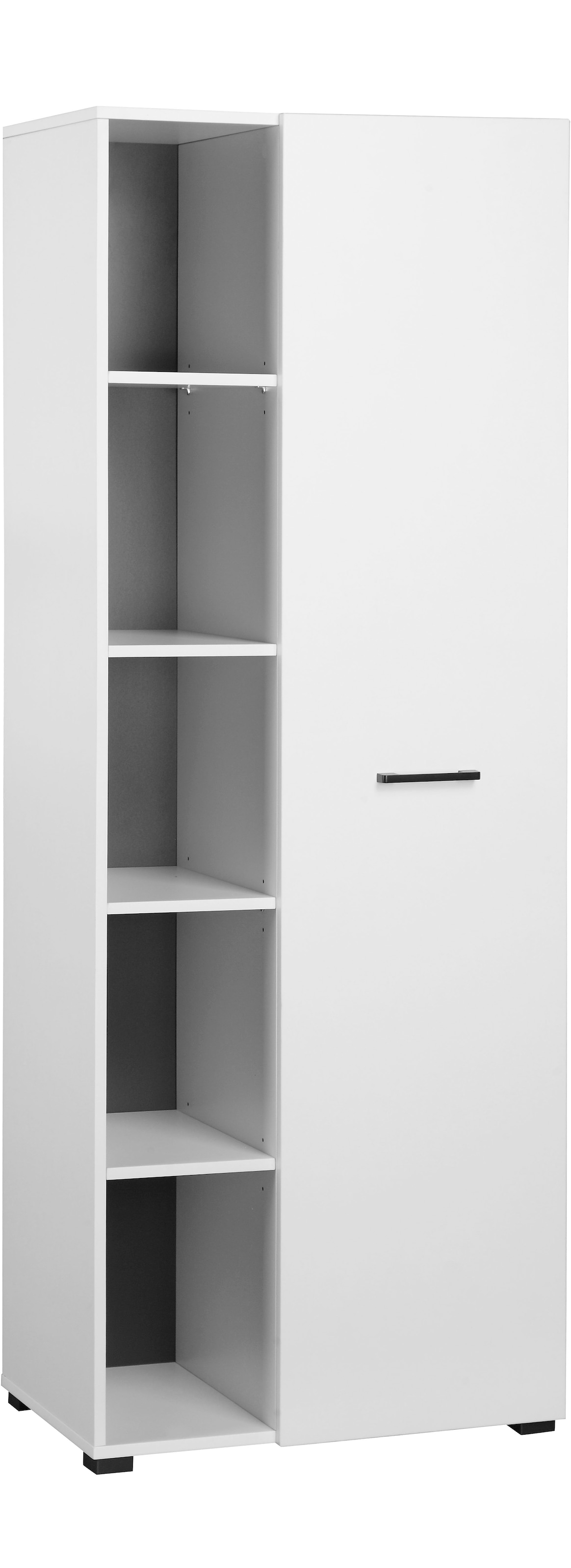 Places of Style Aktenschrank »Moid, moderner Mehrzweckschrank,«, Maße: 64,5x41,5x175 cm, 5 Fächer mit viel Stauraum