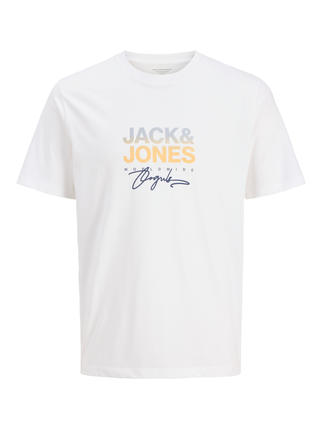Jack & Jones "JORCANGGU TEE SS CREW NECK FST" mit Logoprint günstig online kaufen