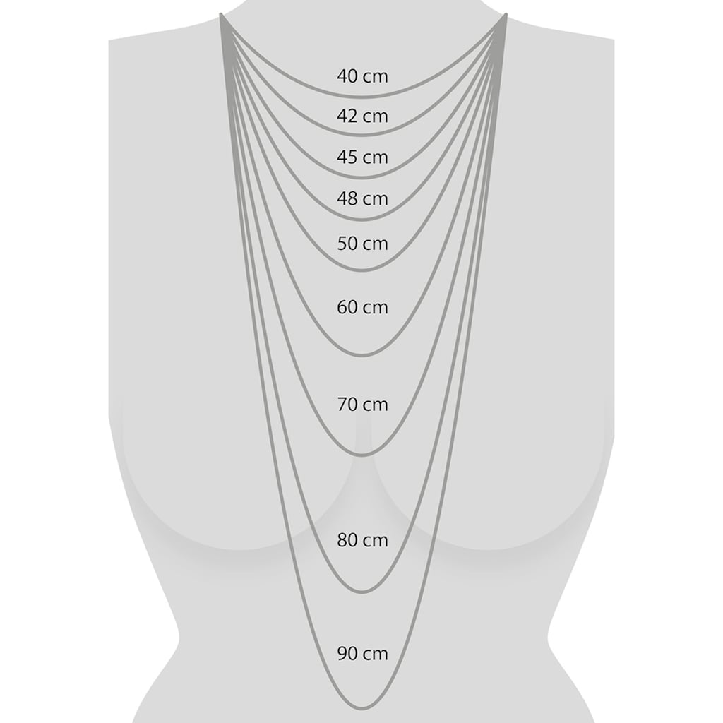 Engelsrufer Kette mit Anhänger »Powerful Stone Tigerauge, ERN-HEALPARA-TE-XS«, (Set, inkl. Schmuckstein)