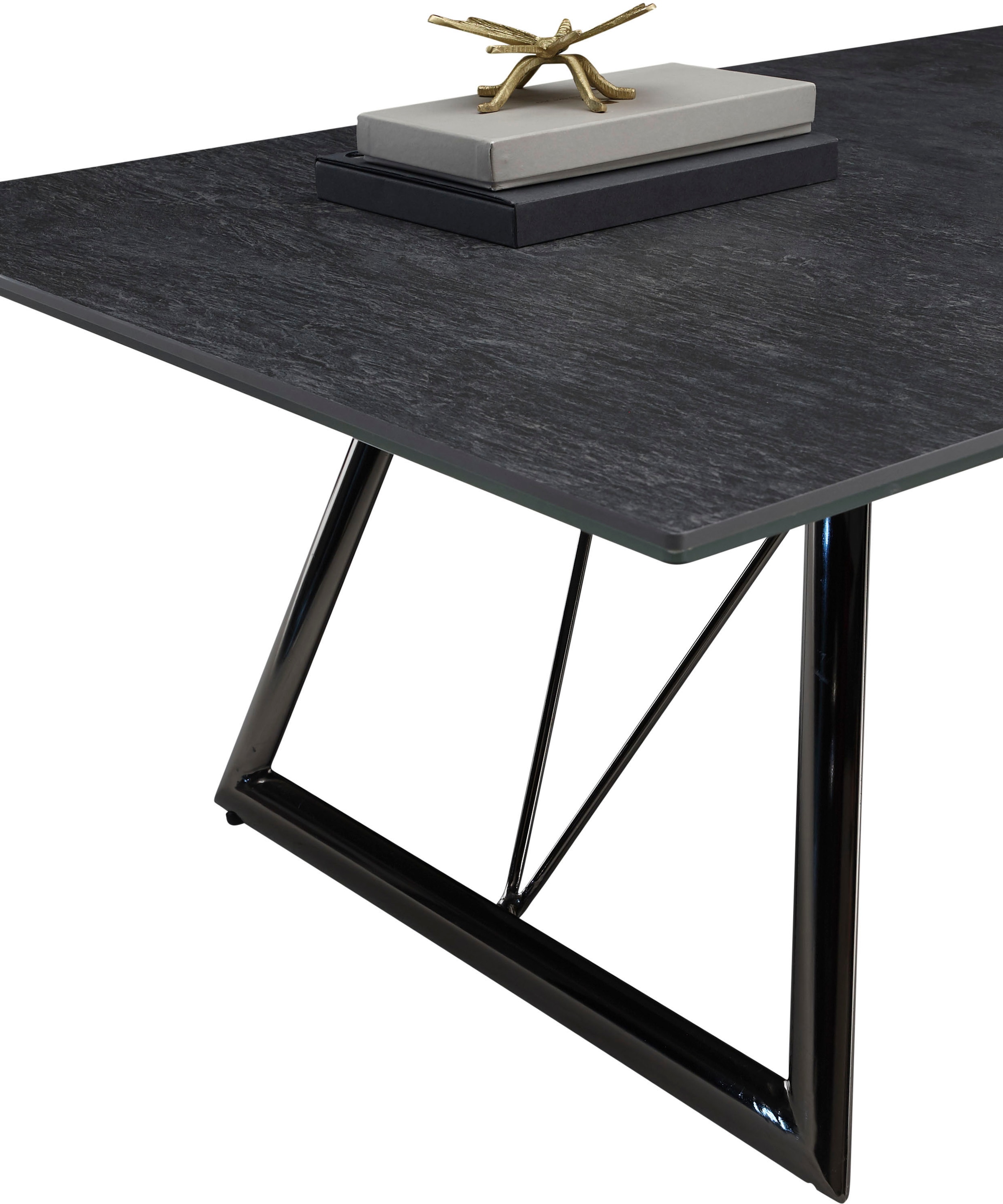 Stolkom Couchtisch »Evina«, 110 cm breit, Tisch mit Keramikoberfläche