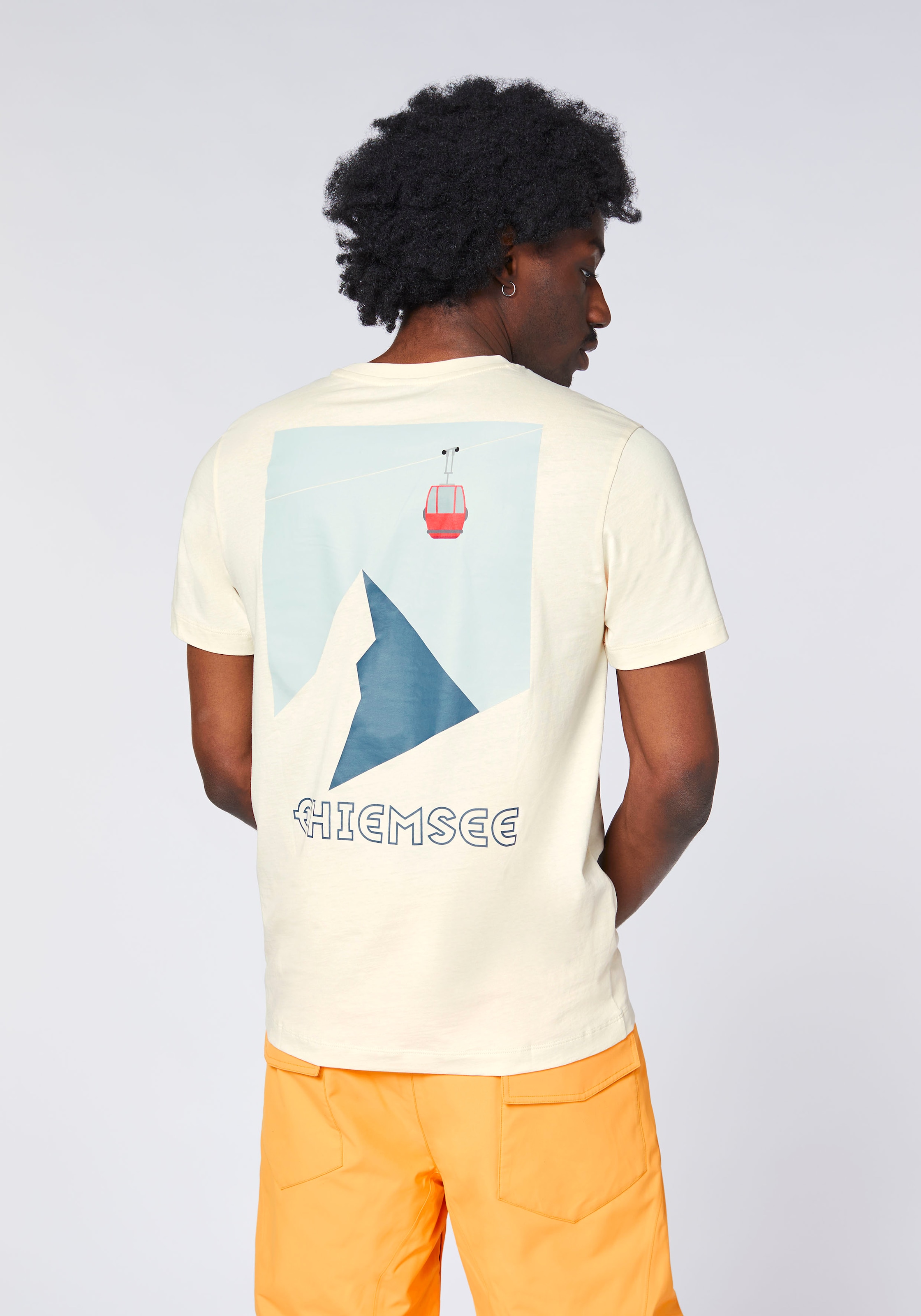 Chiemsee Print-Shirt - mit plakativem Rückenprint