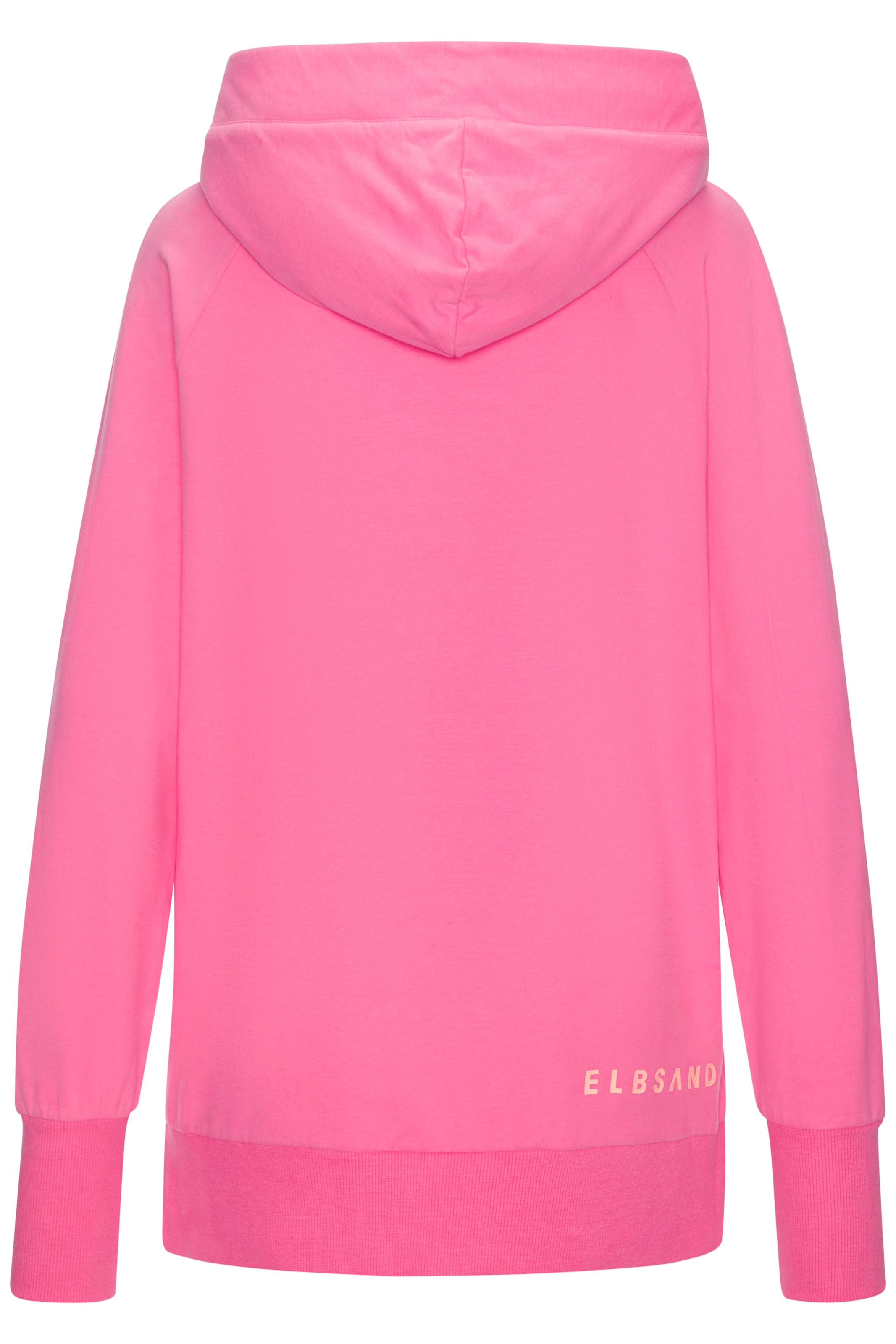 Elbsand Kapuzensweatshirt »Svana«, mit Logoprint, bequemer Hoodie, seitliche Schlitze
